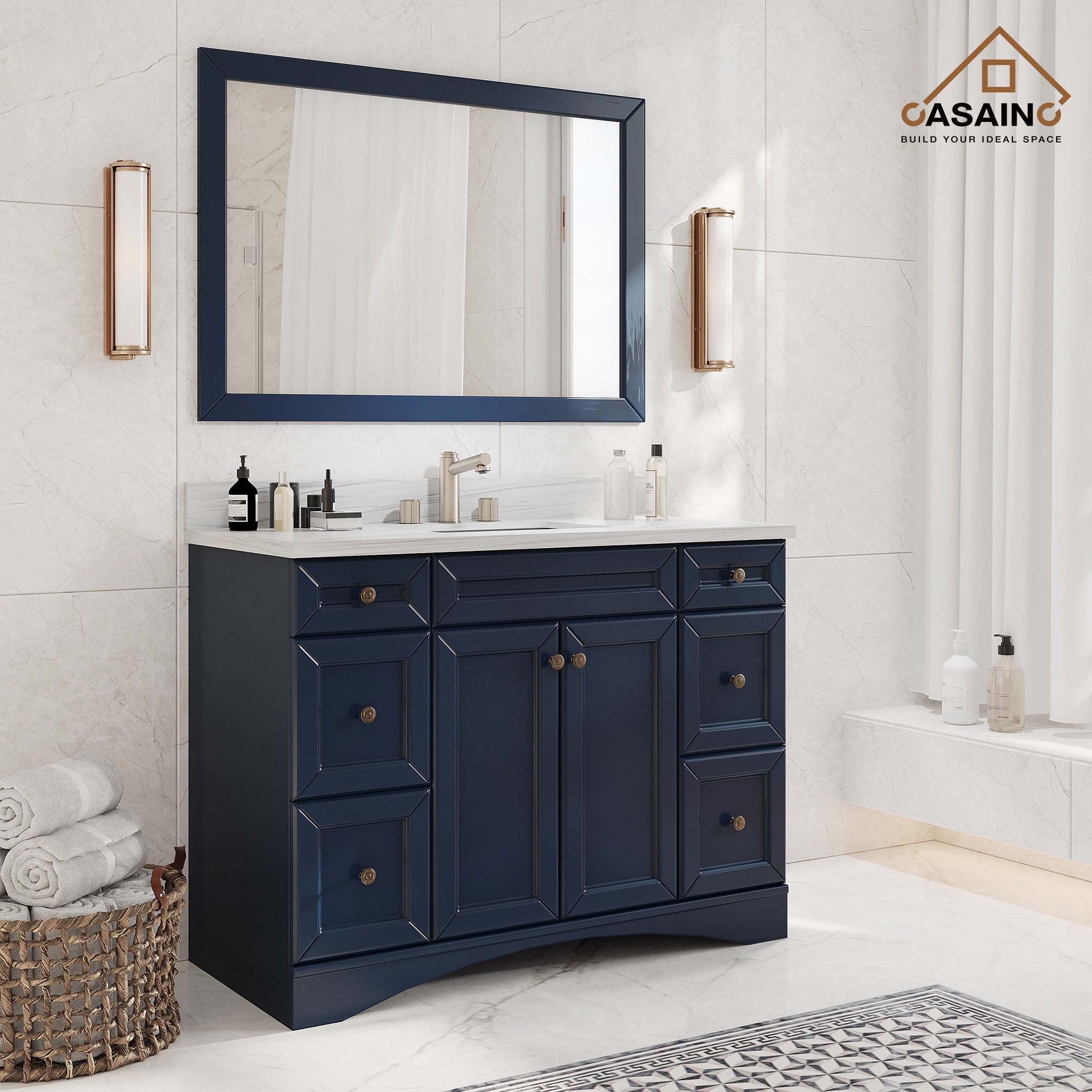 CASAINC MS-30060-CAB-GR-1 Bath-Vanity-Combo - View #5