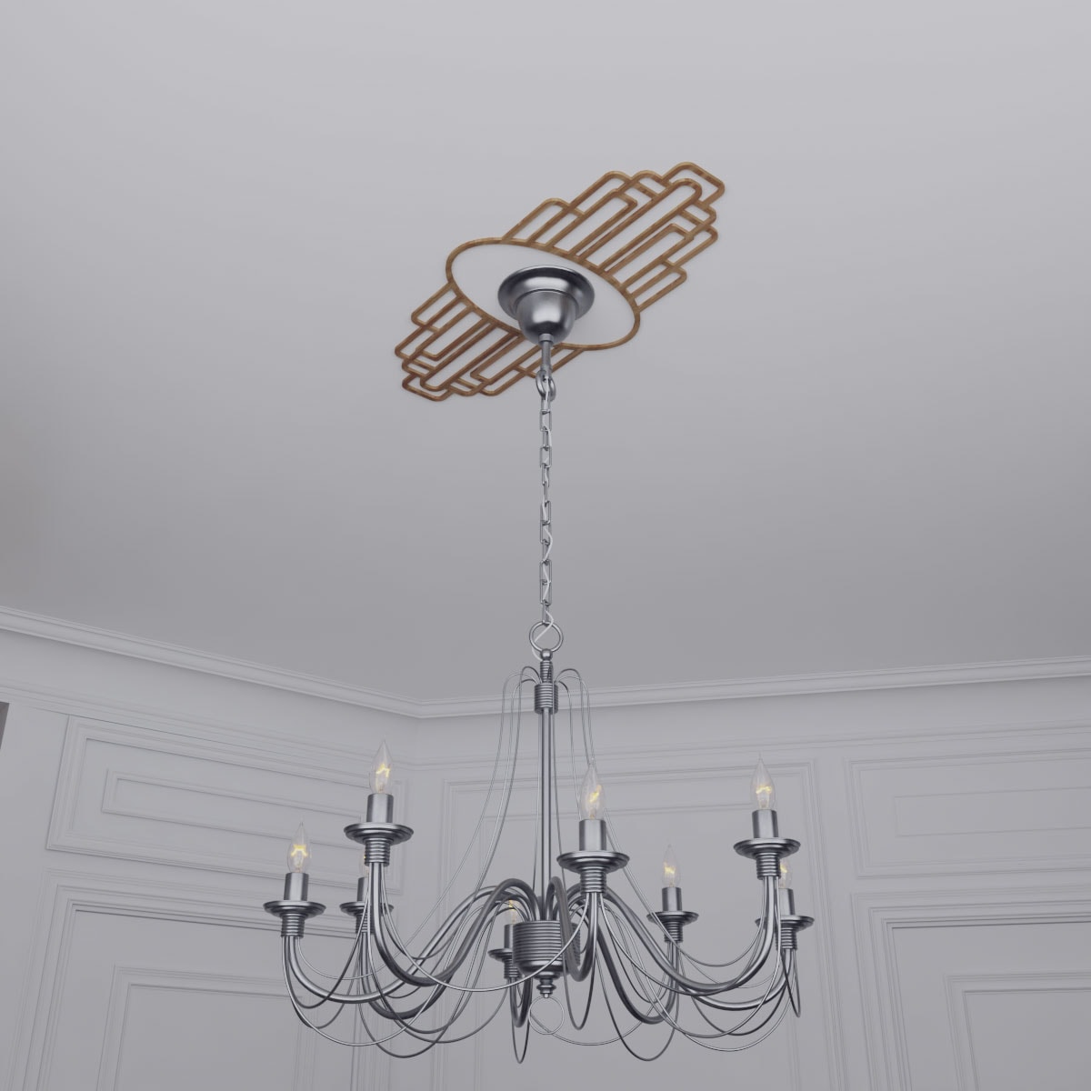 Ekena Millwork CMWP20X10X0250EBWA Ceiling-Medallions - View #10