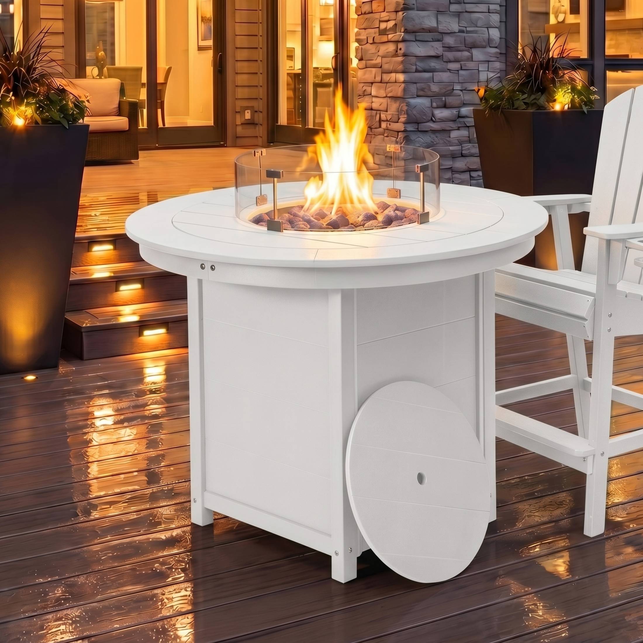 Costaelm COS308772 Outdoor-Gas-Firepits - View #2