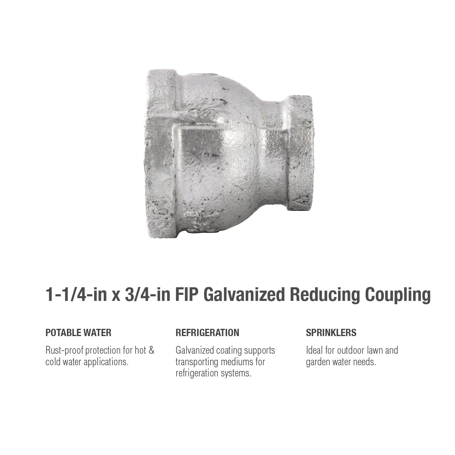 RELIABILT 61318 Galvanized-Fittings - View #5