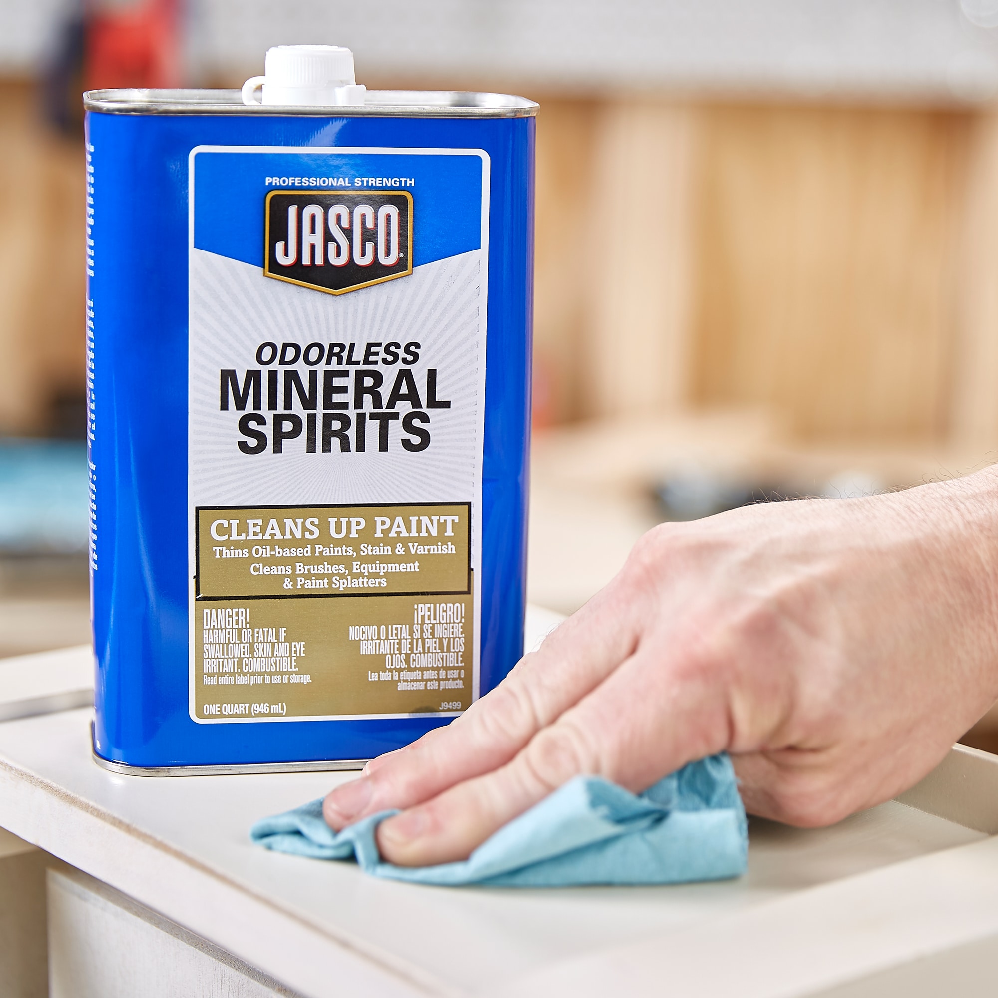 Odorless Mineral Spirits 1 Gallon Jasco Low Odor for Interior or Exterior 1  gal