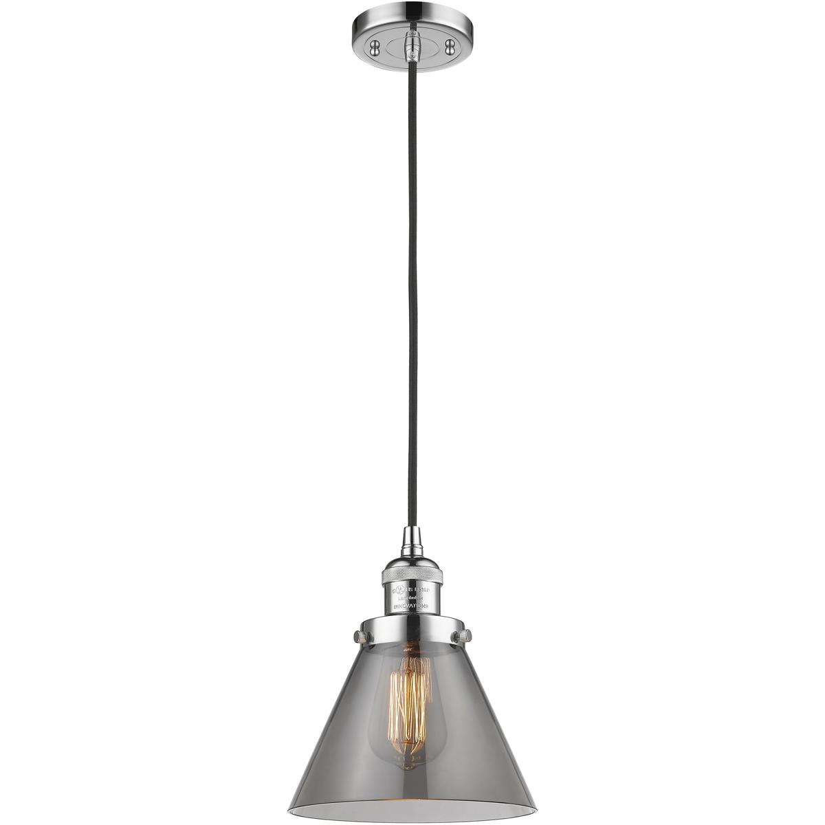 Innovations Lighting 1425535 201C-PC-G43 Franklin Restoration Cone Mini Pendant