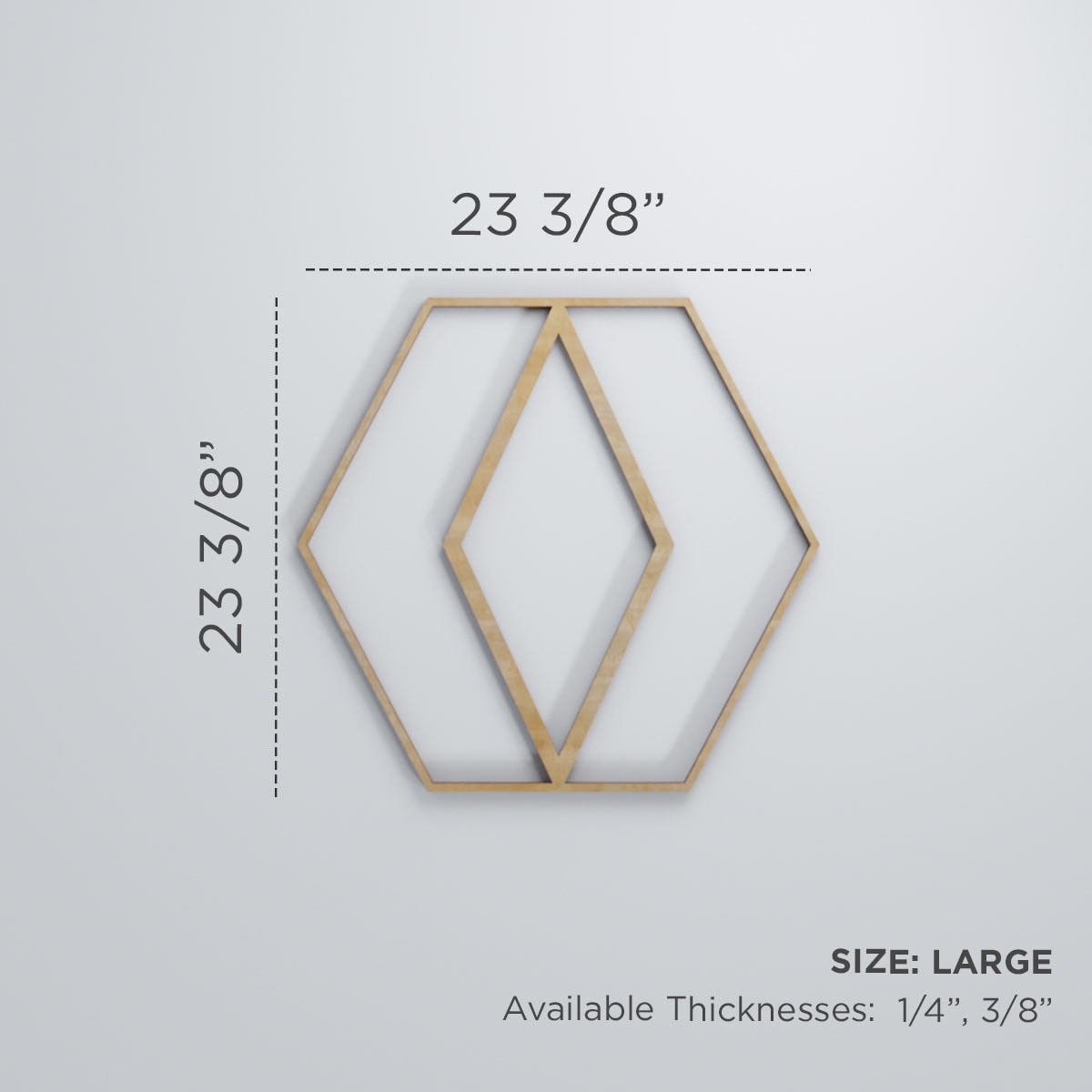 Ekena Millwork WALW24X24X0375HREMF Wall-Panels - View #3