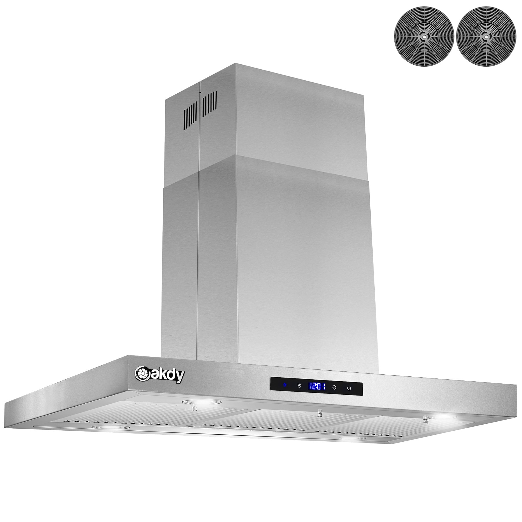 AKDY RH0466 Island-Range-Hoods - View #5