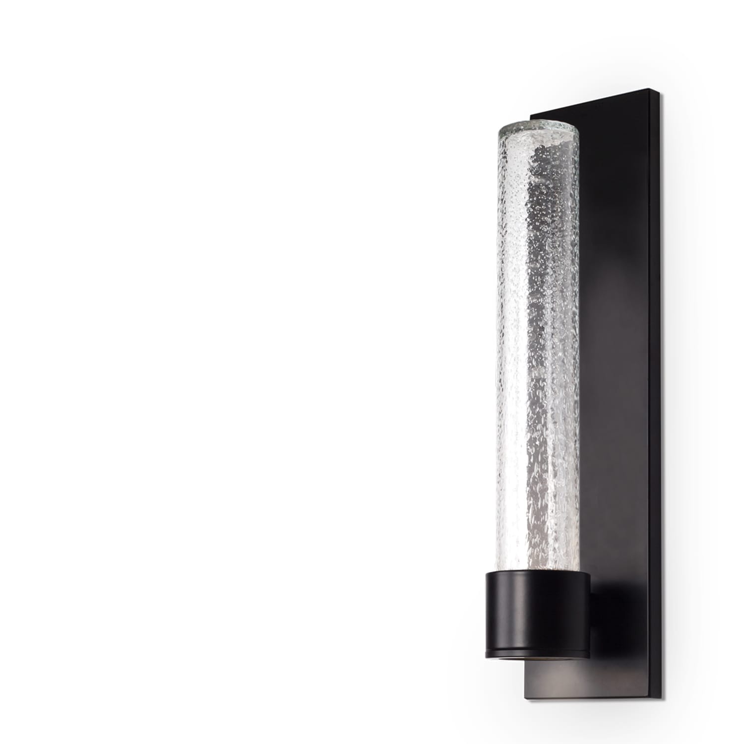 Copenhagen Sleek Black Aluminum LED Dimmable Wall Sconce