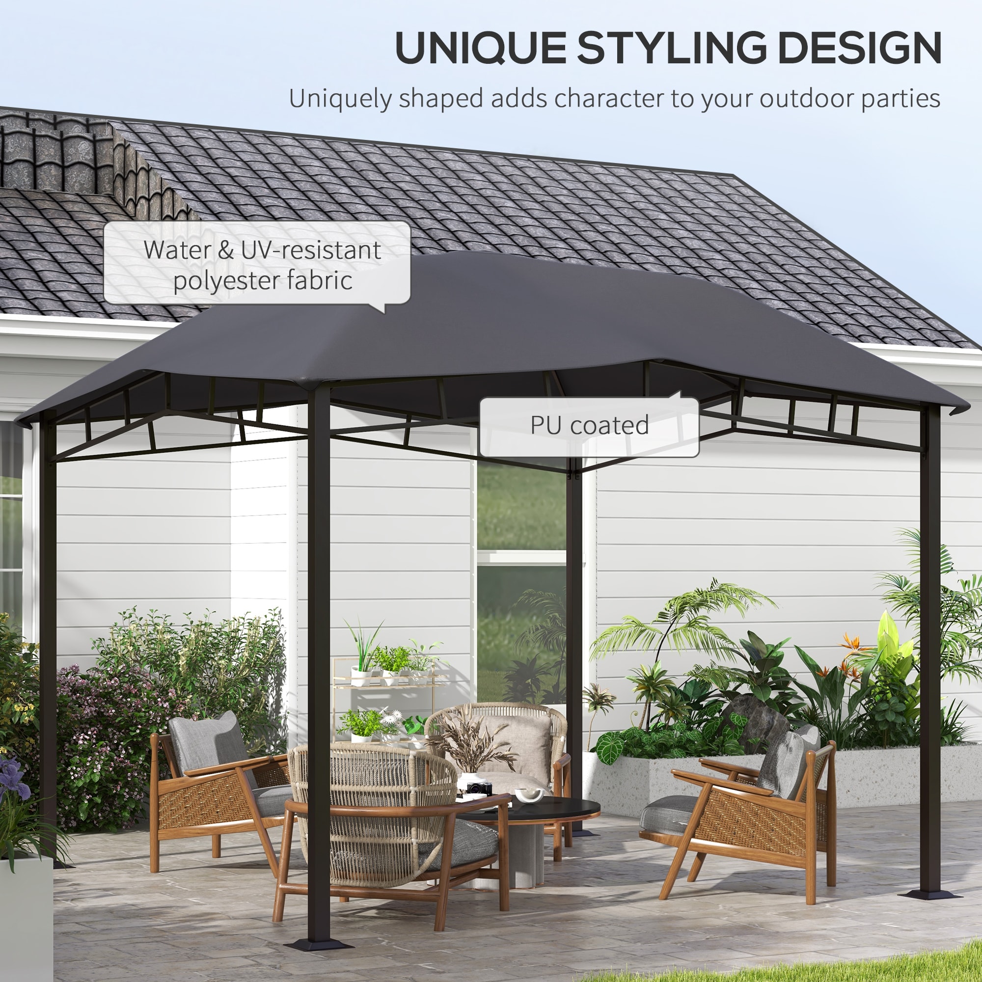 Siavonce XH00939 Wood-Resin-Gazebos - View #2
