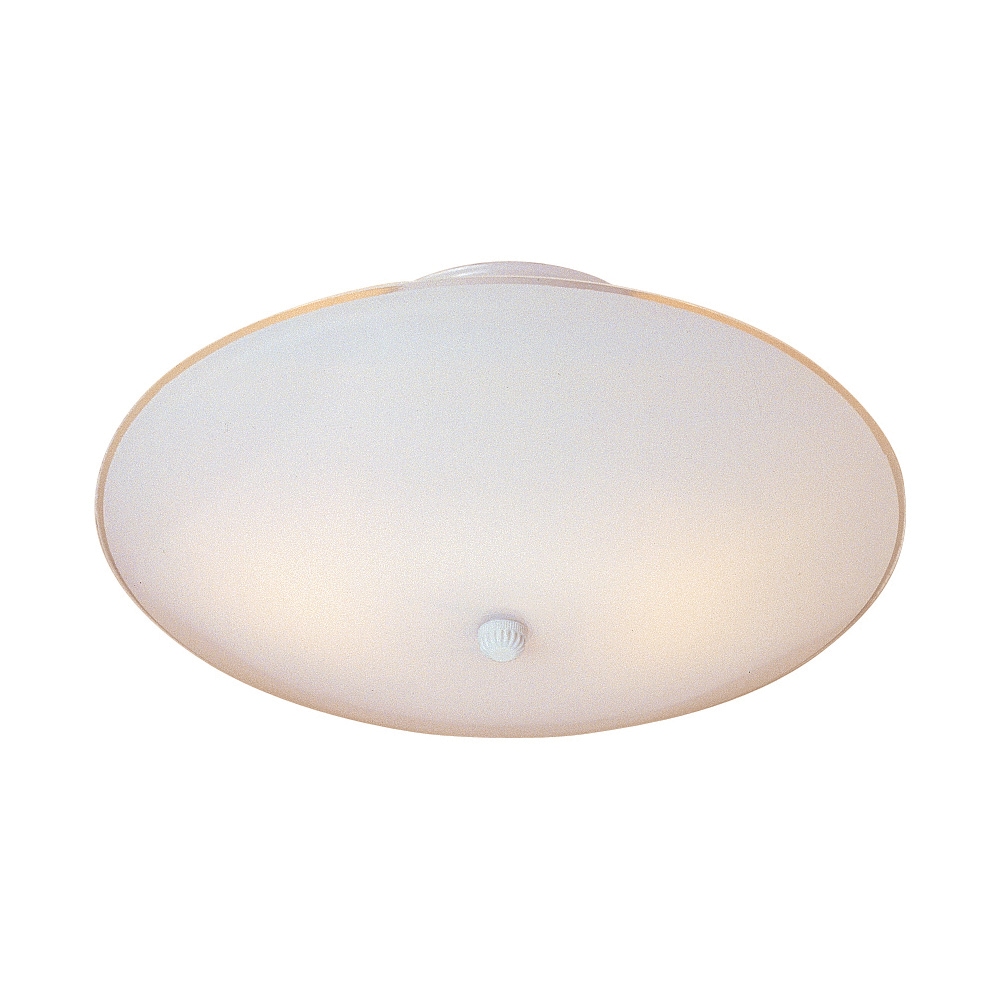 Volume Lighting V1911-6 1 -Light 12.0-in White Semi Flush Mount Light