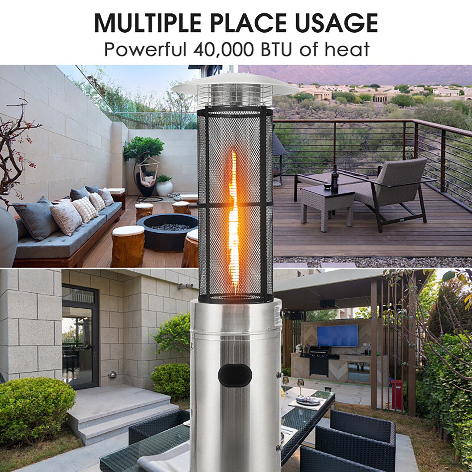 Clihome CL-OP70860US Outdoor-Gas-Patio-Heaters - View #7