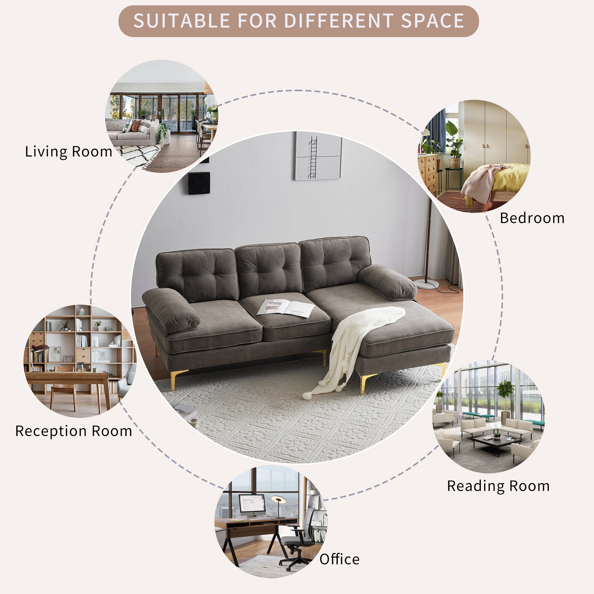 Clihome BH-WY000054CAA Living-Room-Sets - View #10