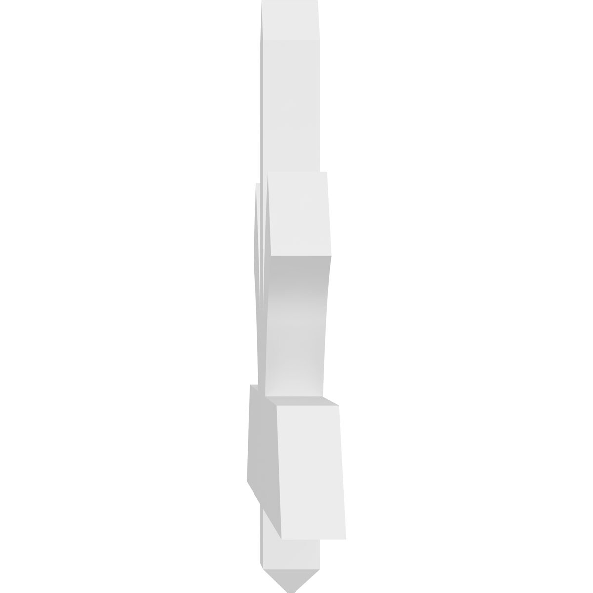 Ekena Millwork GBP048X18X0204RED00 Exterior-Brackets-Braces - View #3