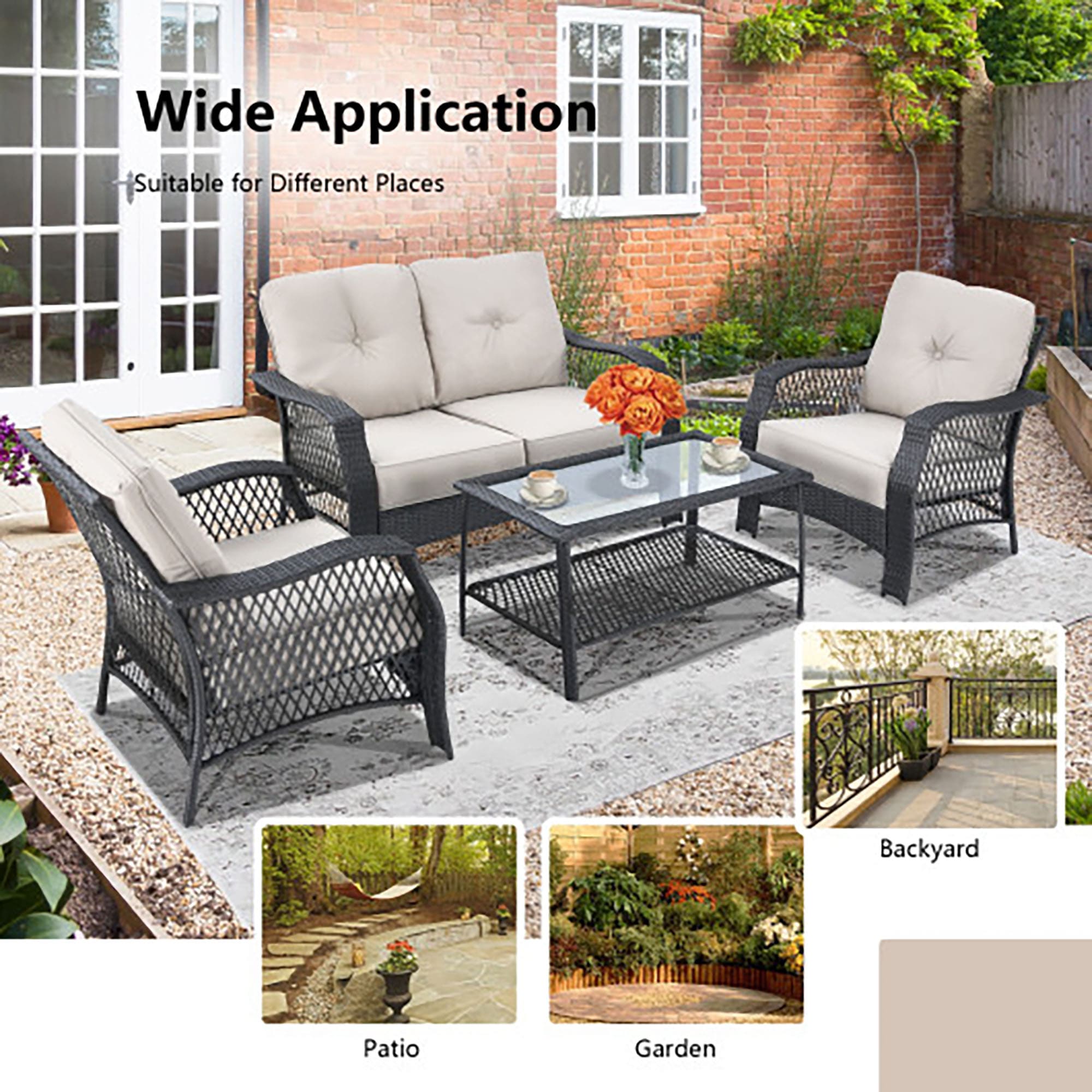 CASAINC WF-KS100 Patio-Conversation-Sets - View #3