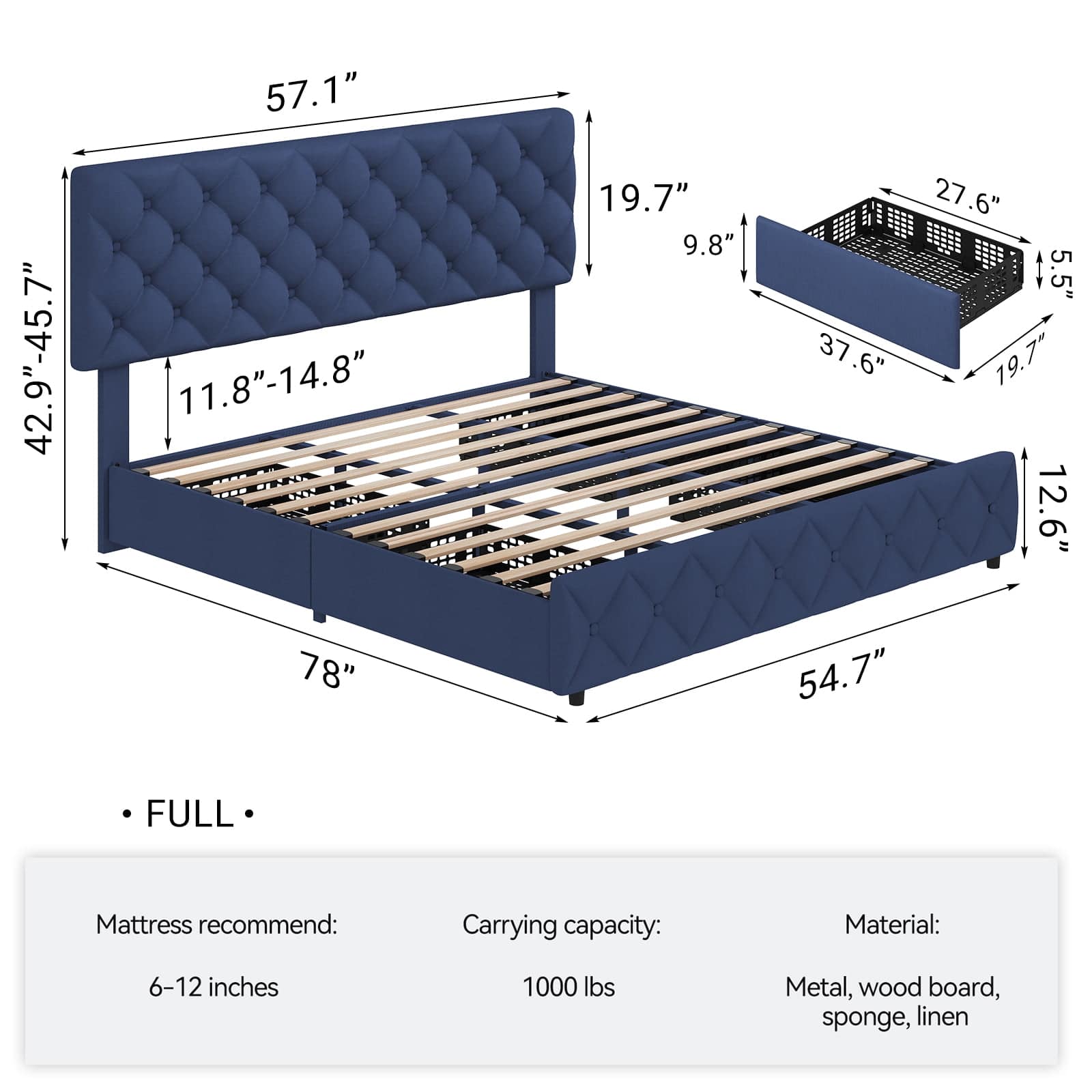 Qeetex WSZB-35MXRN00130 beds - View #4
