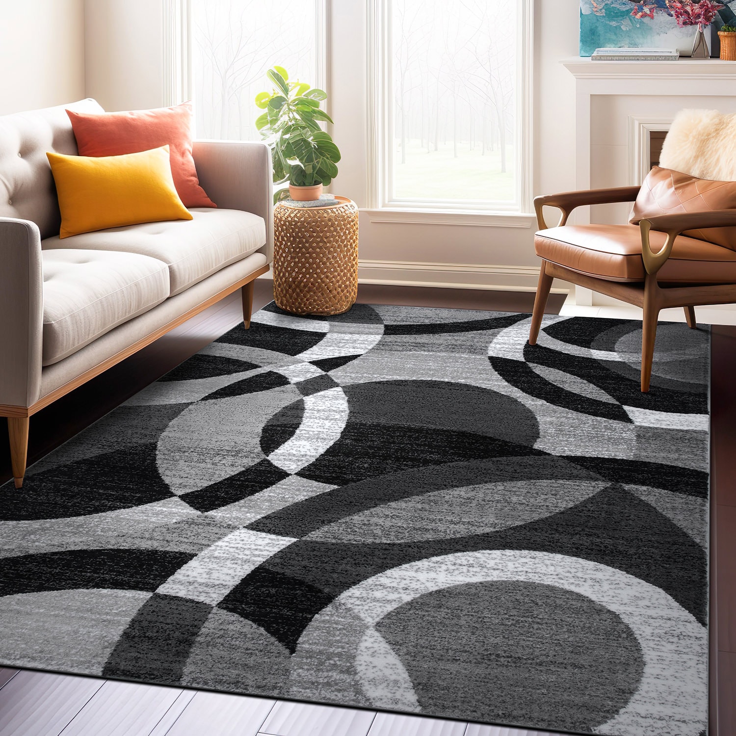 World Rug Gallery 105GRAY12X15 rugs - View #4