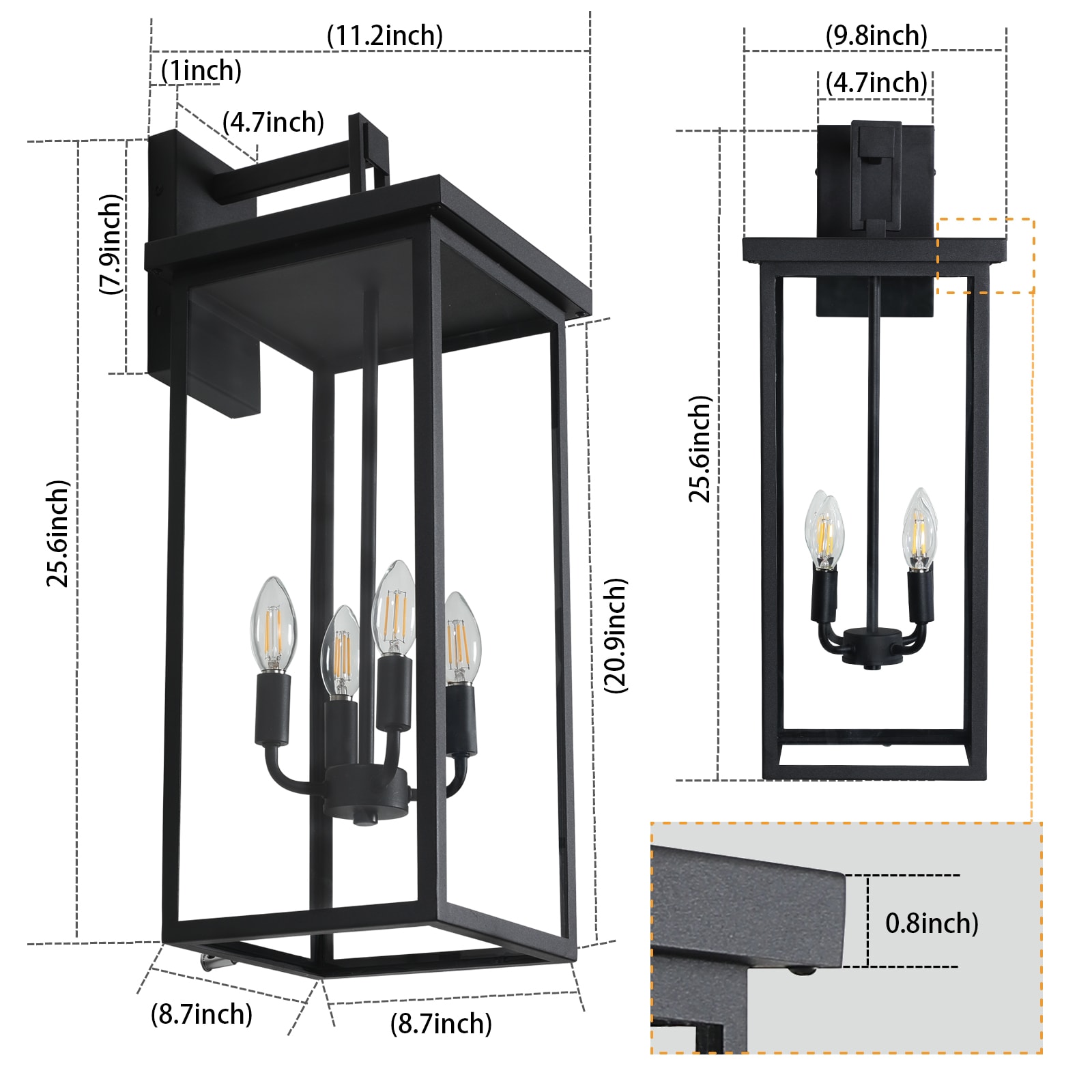 AAZJ LG-119951 Outdoor-Wall-Lighting - View #7