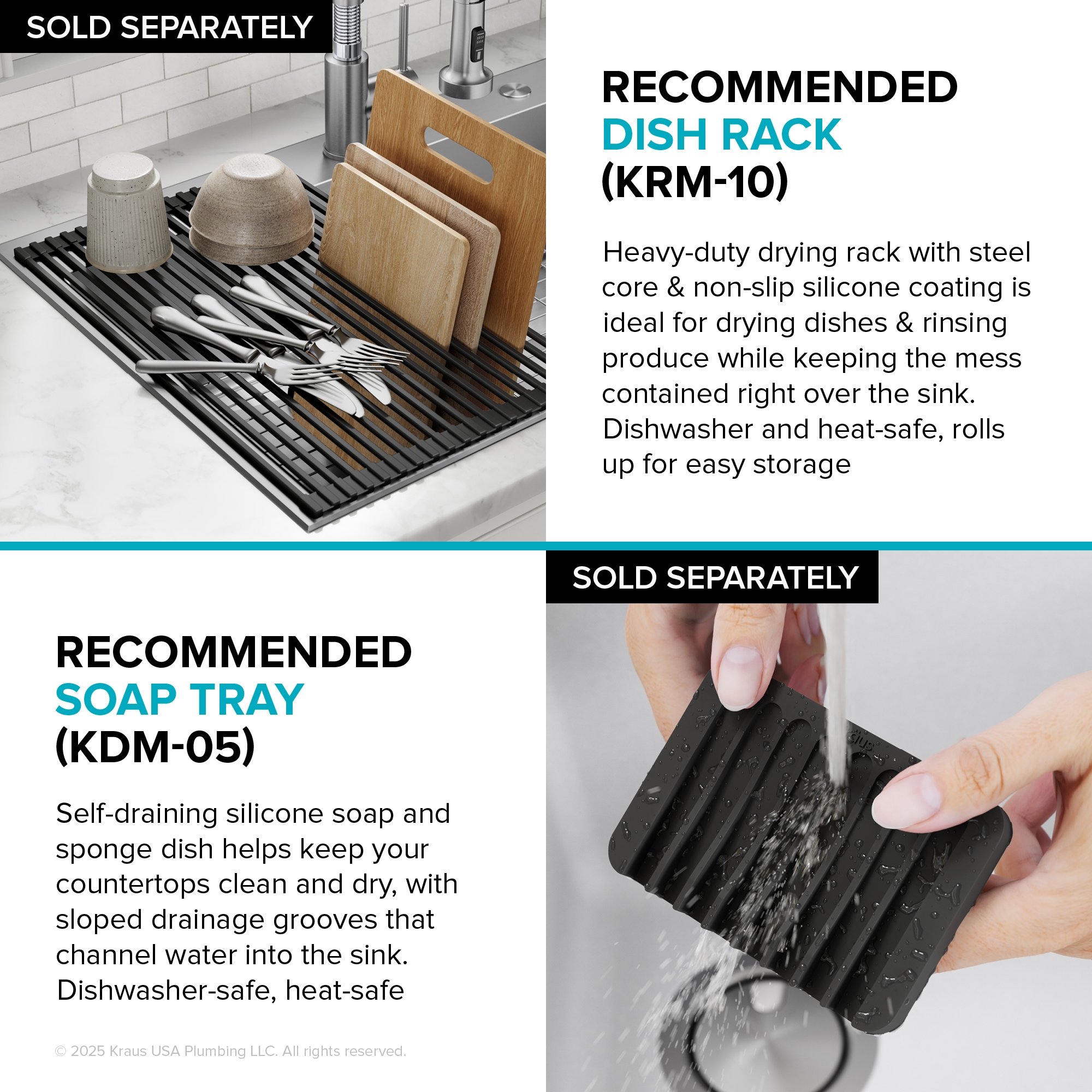 Kraus KHT302-33 Kitchen-Sinks - View #17