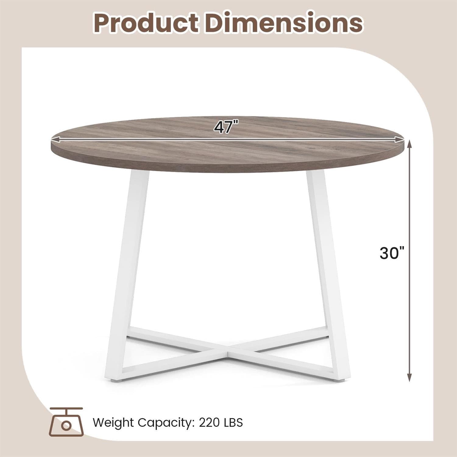 VERYKE 5403916990734 Dining-Tables - View #5