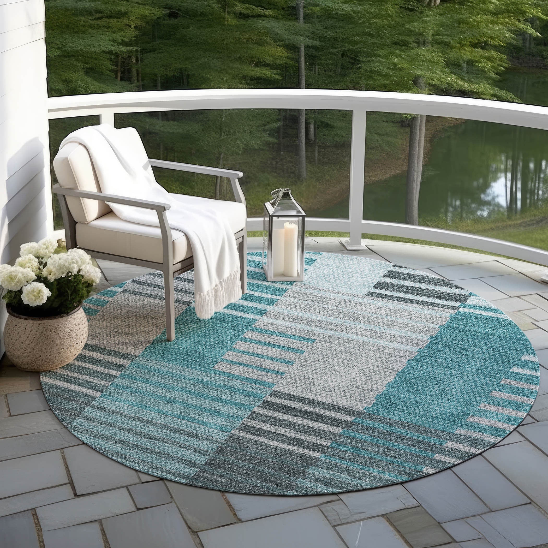 Addison Rugs ACN687TE8RO rugs - View #7