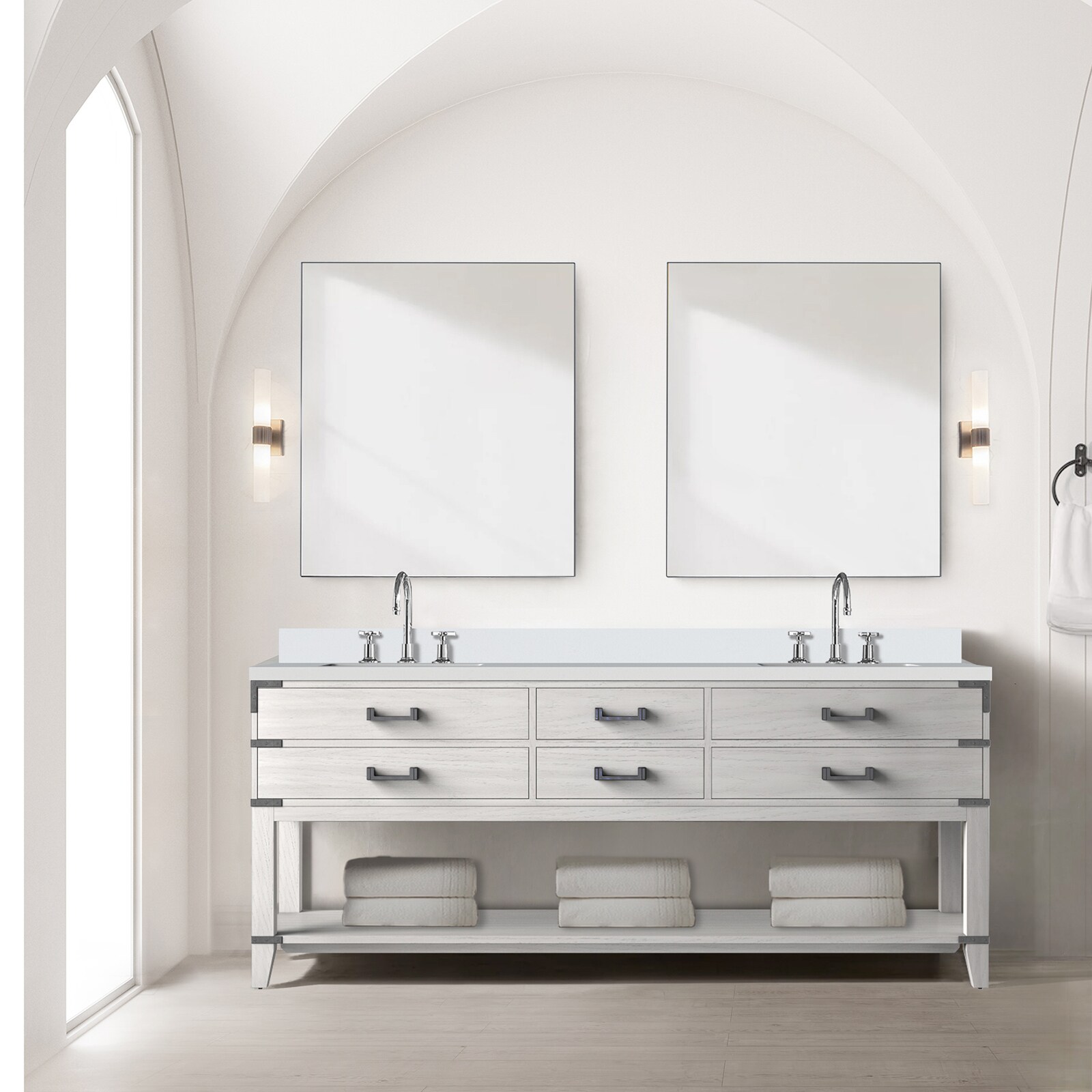 Lexora LVGR80DM200 Bath-Vanity-Combo - View #5