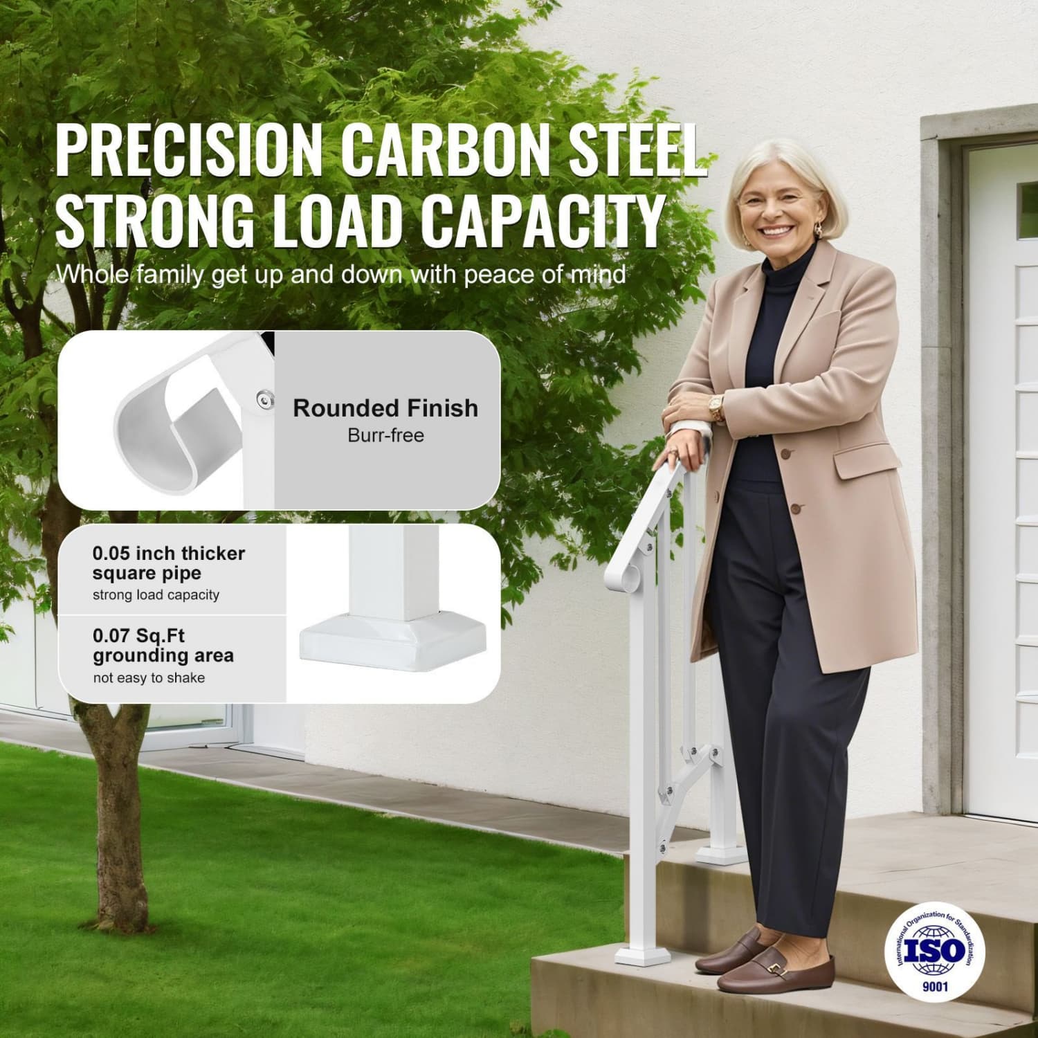 Angel Sar L2ZYY415HR12-WT Interior-Stairpart-Railing - View #6