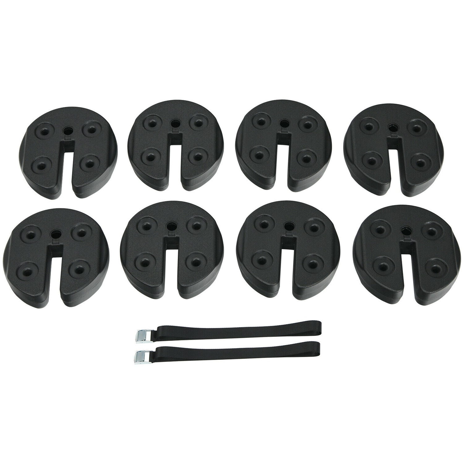 LIVIZA DOJ70620 CY Canopy Weight Plates Black Canopy weight plates