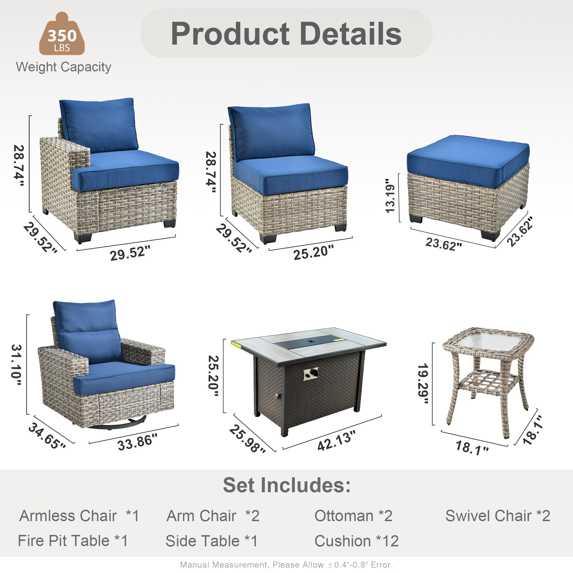 Caodoc L5-CFP03-YZTBS709-1 Patio-Sofas-Daybeds - View #7