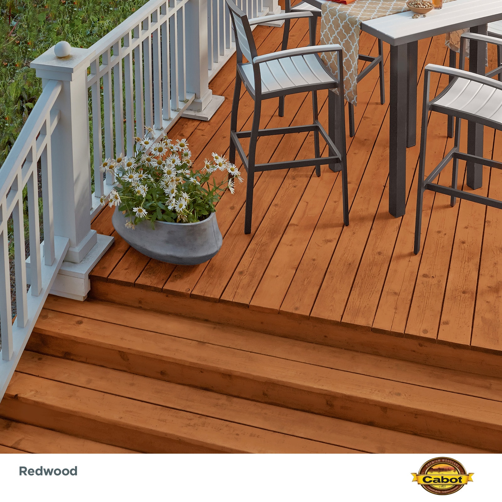 Cabot Redwood Semi-transparent Exterior Wood Stain and Sealer (1