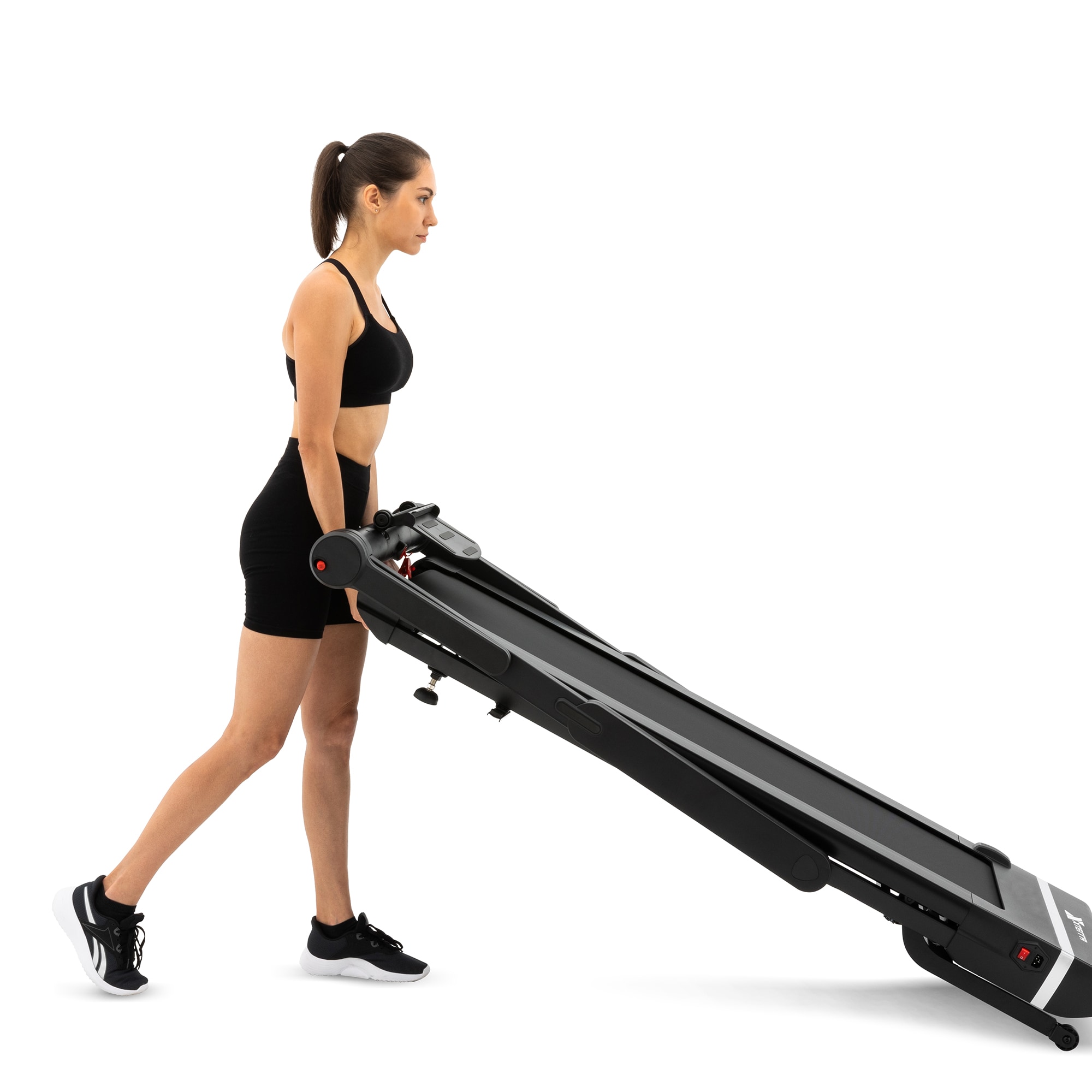 Body Power Sprint T300 Folding Treadmill with Tablet Holder