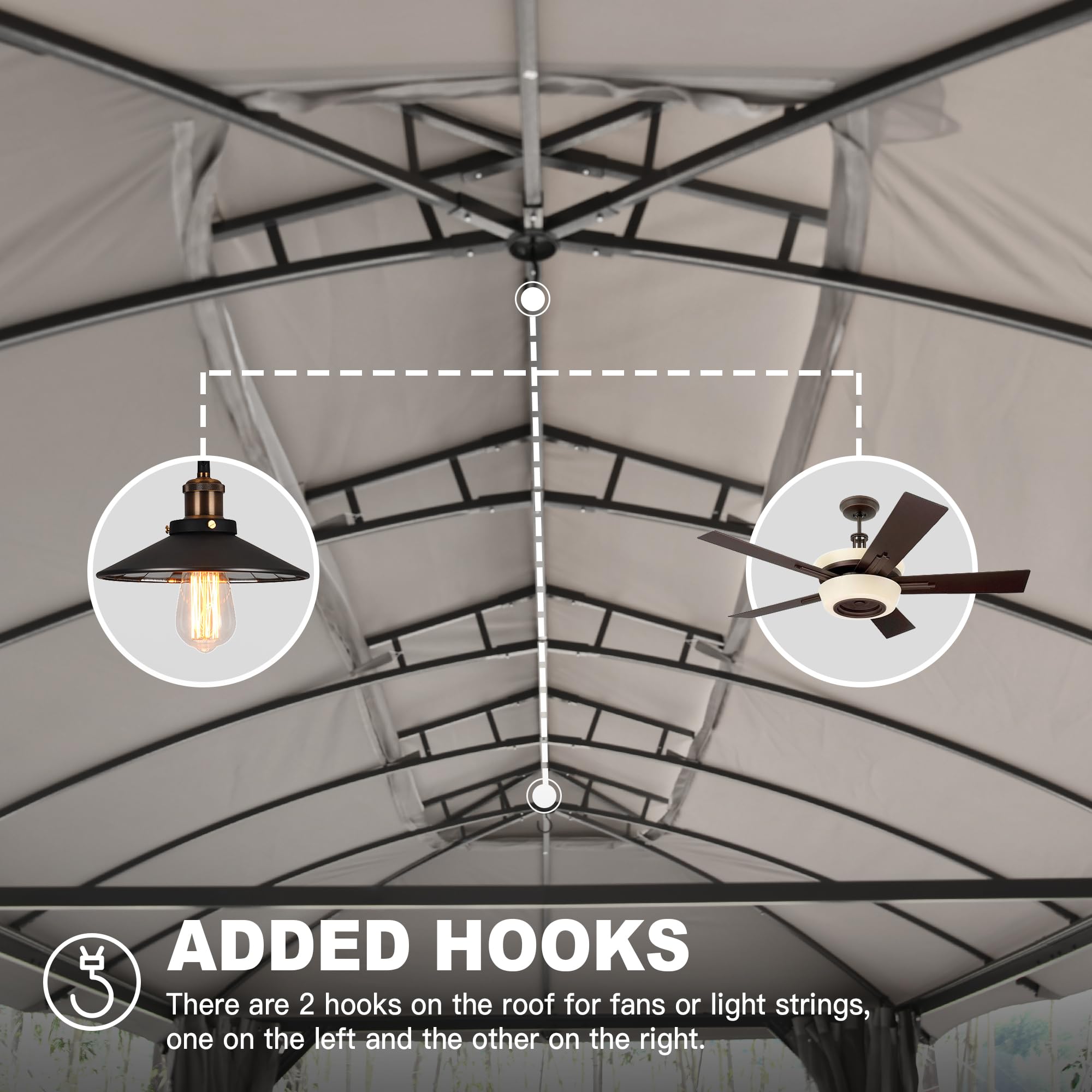 Boyel Living BL-CPL-00084 Wood-Resin-Gazebos - View #7