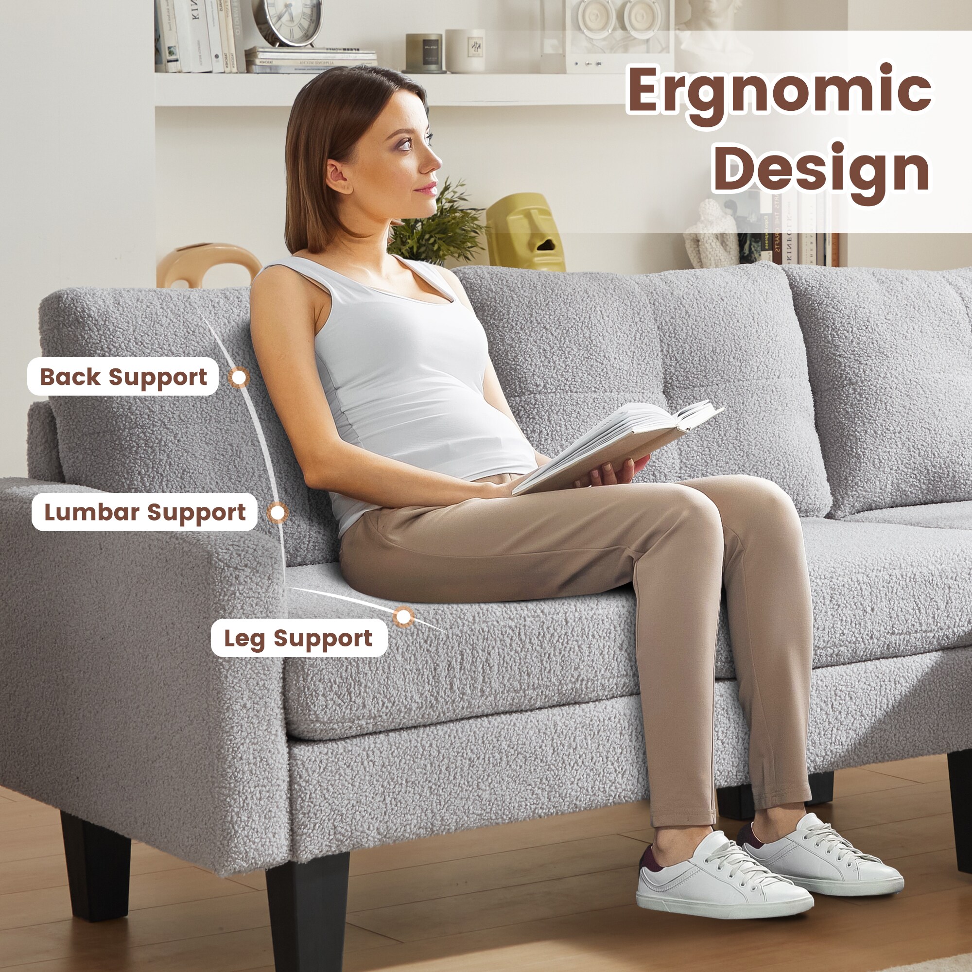 Ovios OLCK930-R Sofas-Loveseats - View #2