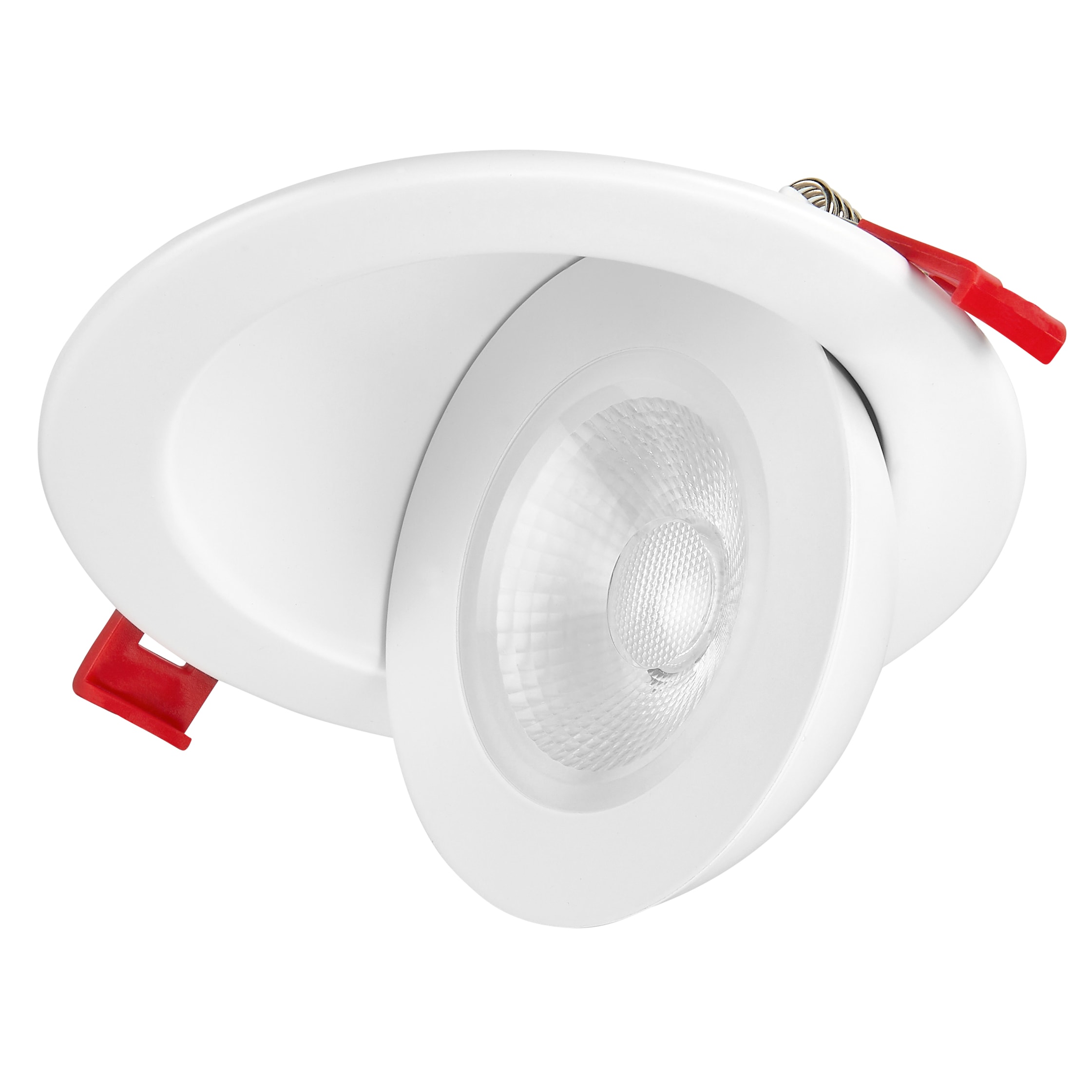 4-Inch White Aluminum Rotatable Ultra-Thin LED Downlight