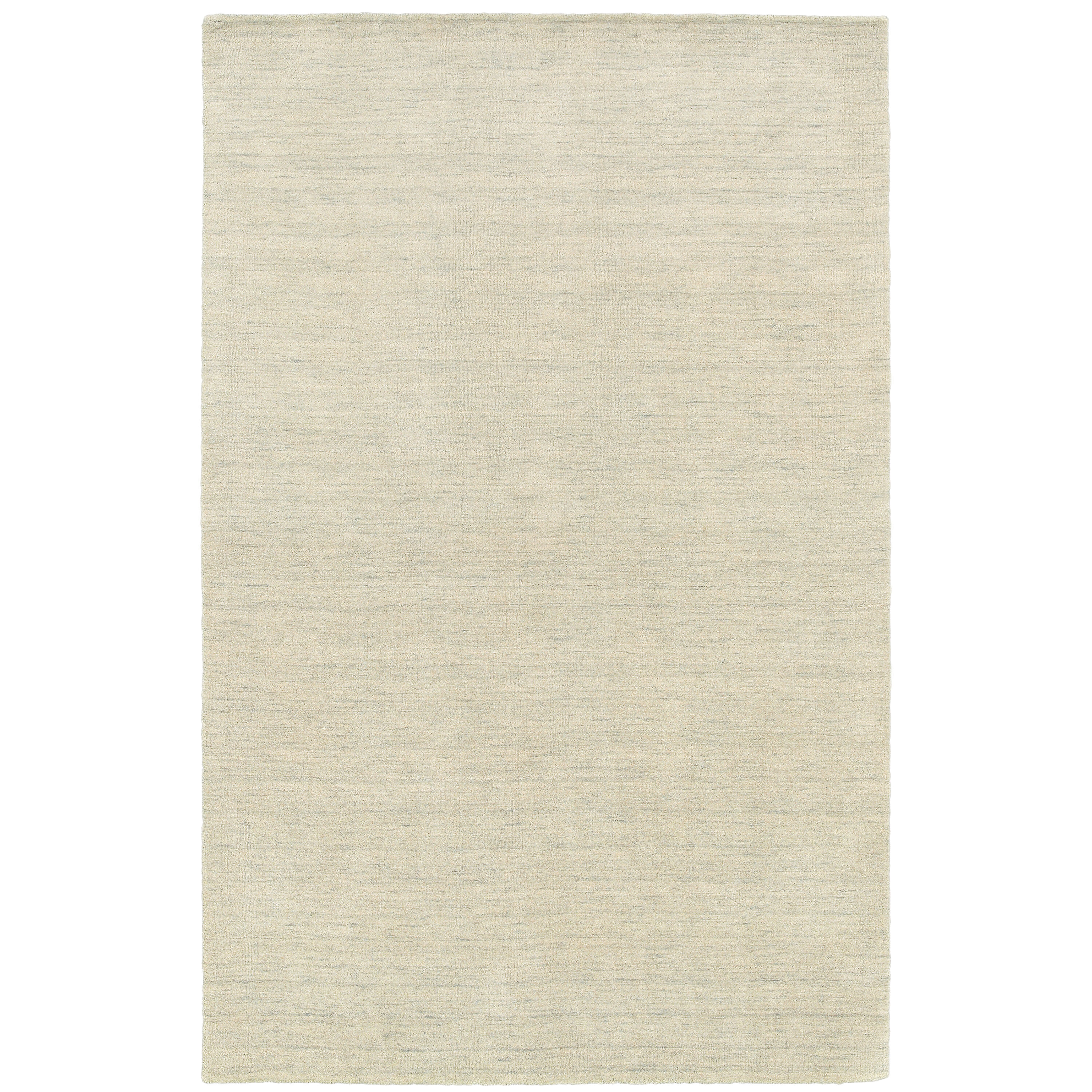 Archer Lane 271ANO75L Loren 5 x 8 (ft) Tufted Wool Beige Rectangular Indoor Solid Area rug