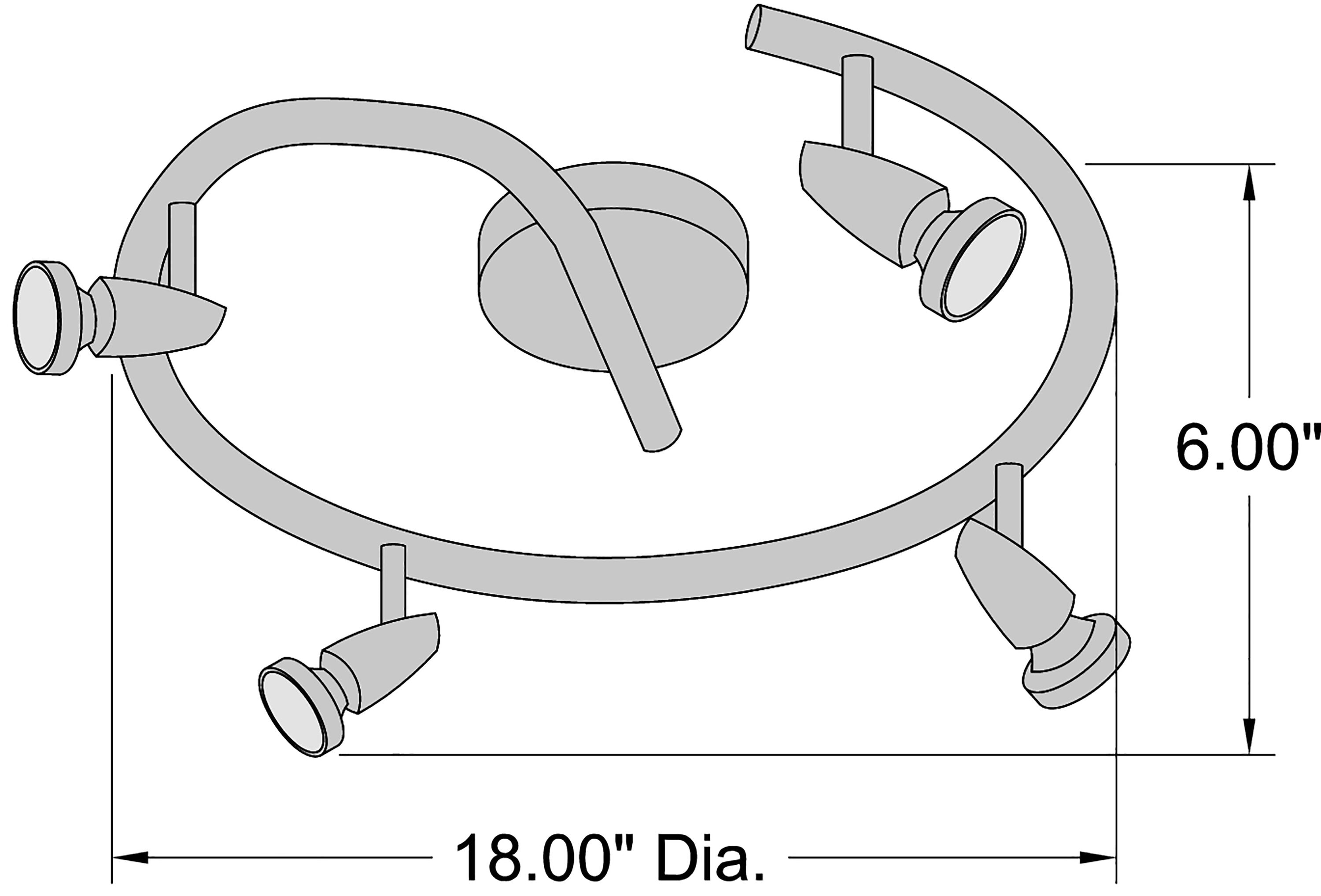 Access Lighting 52222-BS flushmounts - View #2