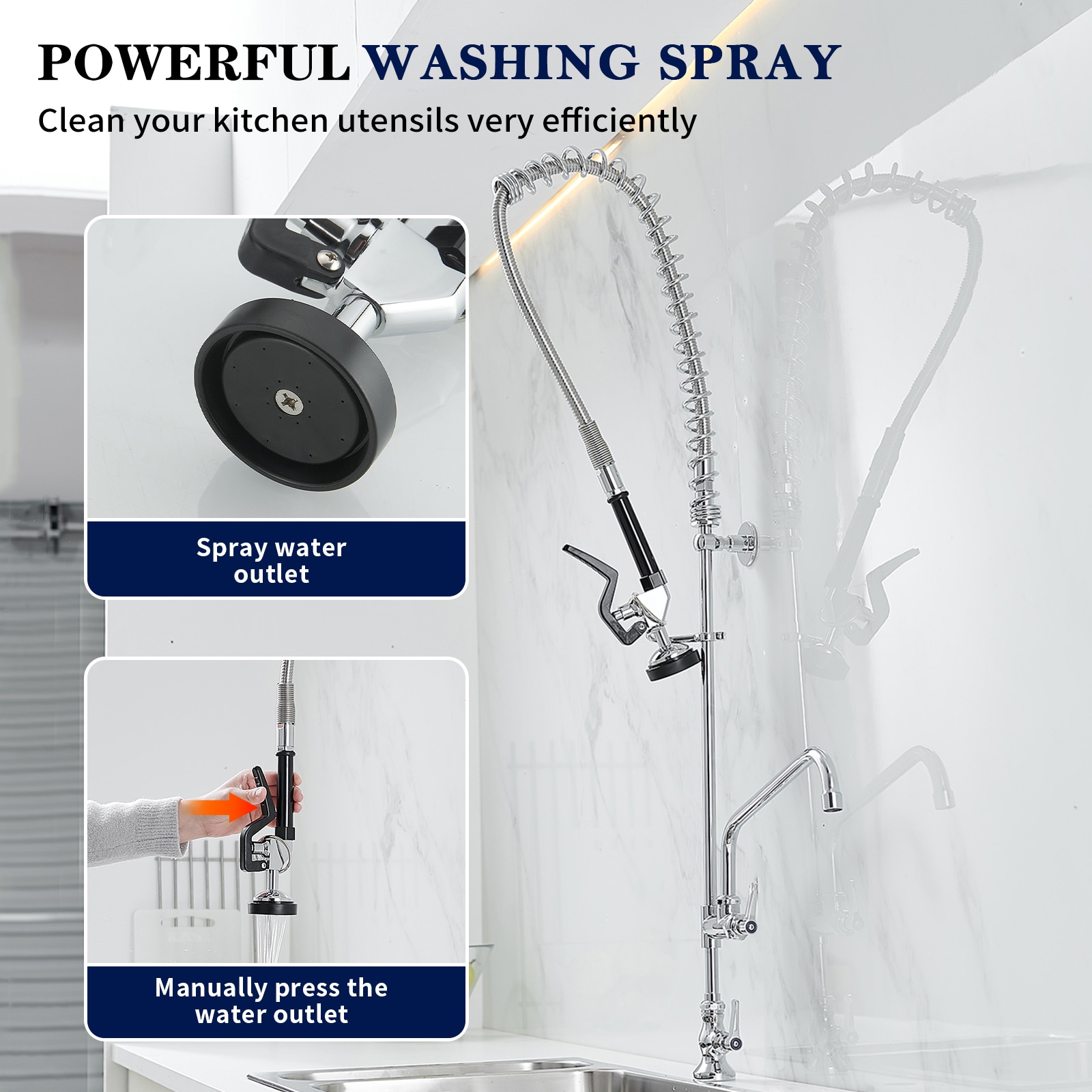 BWE A-94259H-C Kitchen-Faucets - View #2