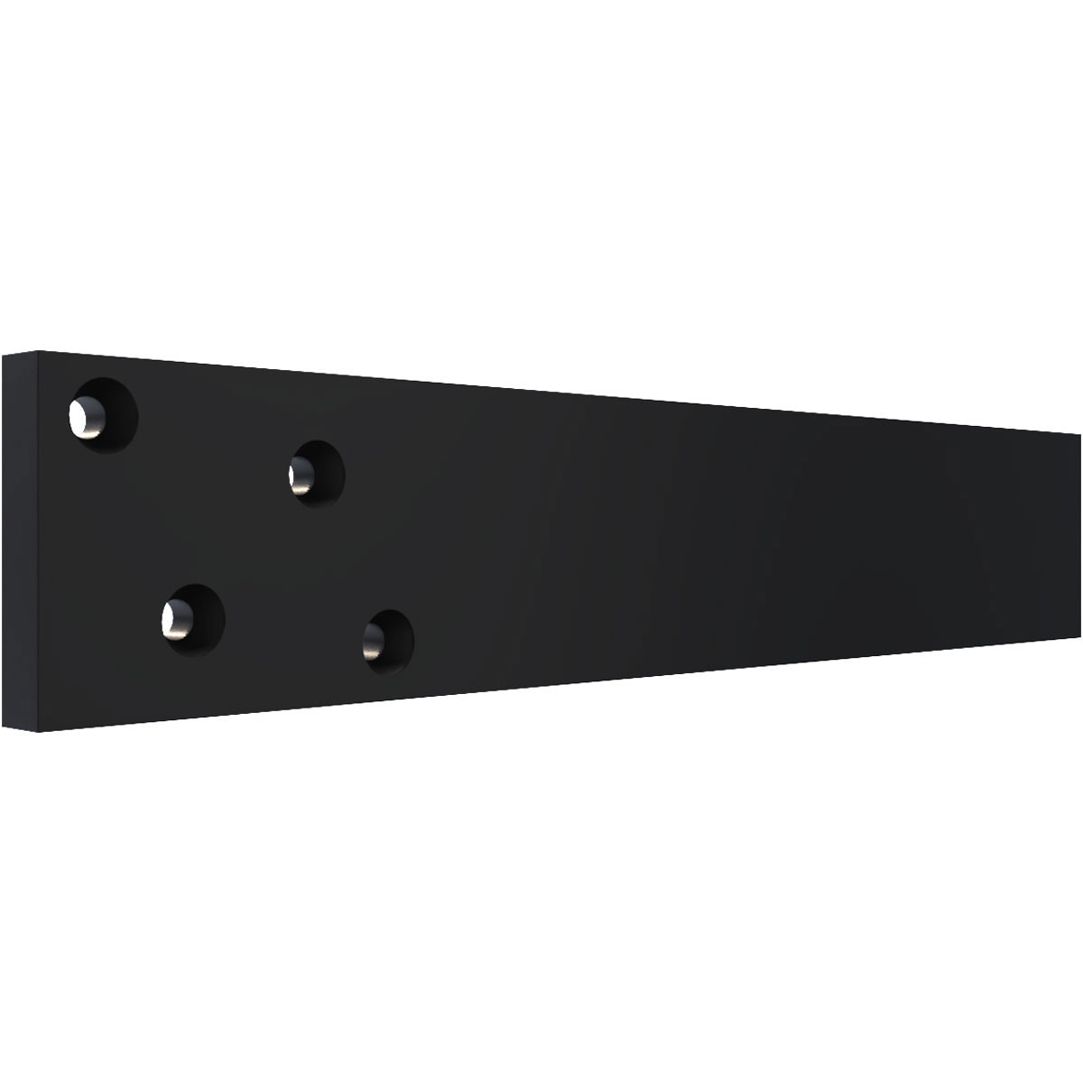 Ekena Millwork BKTM02X14HFPBL Mending-Plates-Brackets-Braces - View #2