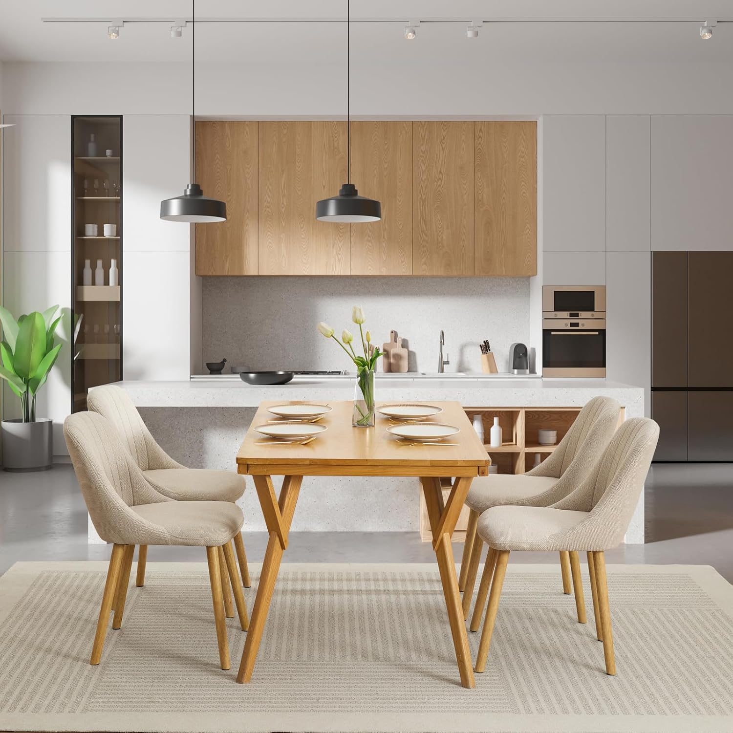 GAOMON CQC-GVPDW1-LNLP Dining-Chairs - View #7