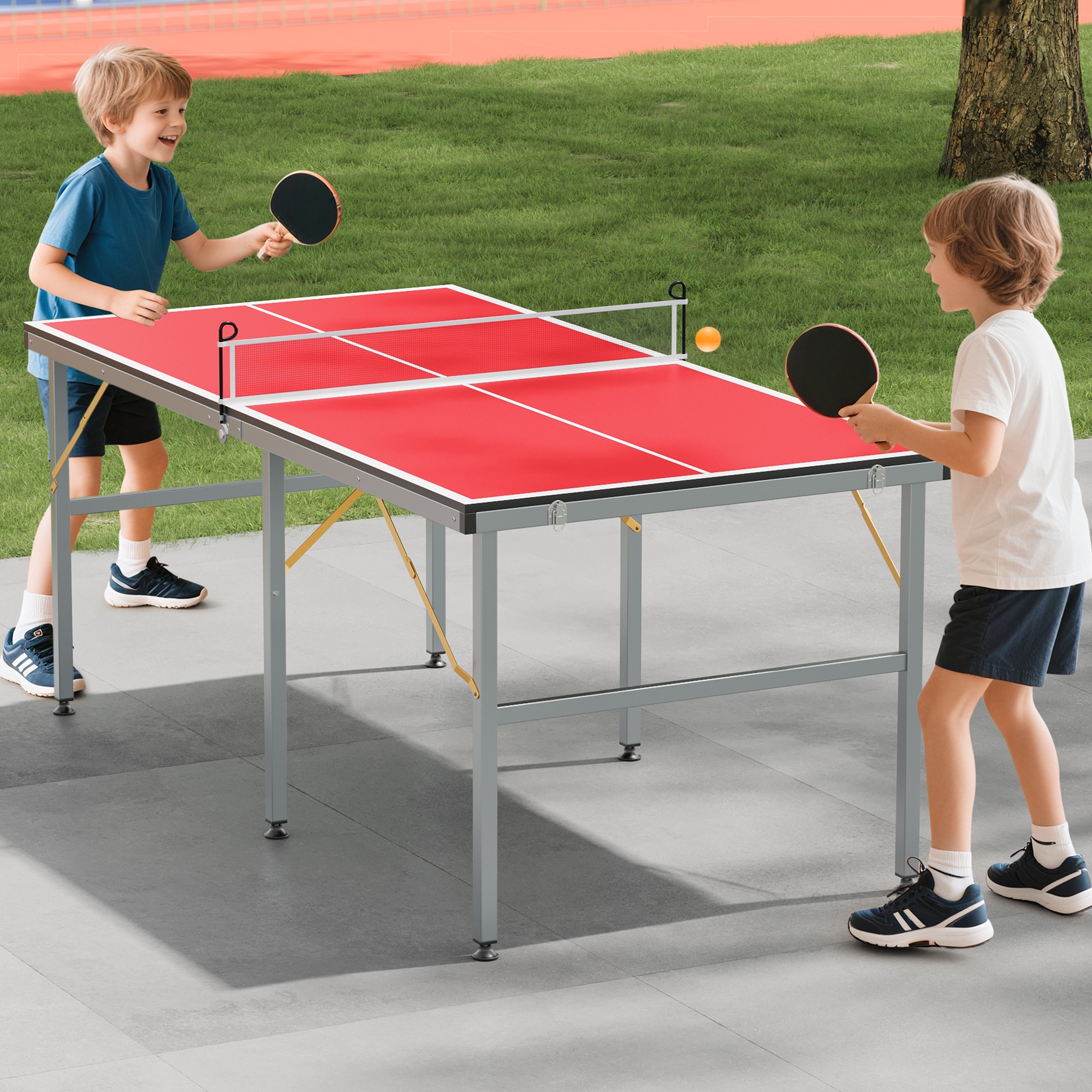 Garvee 72QPG2CI4865 Ping-Pong-Table - View #2
