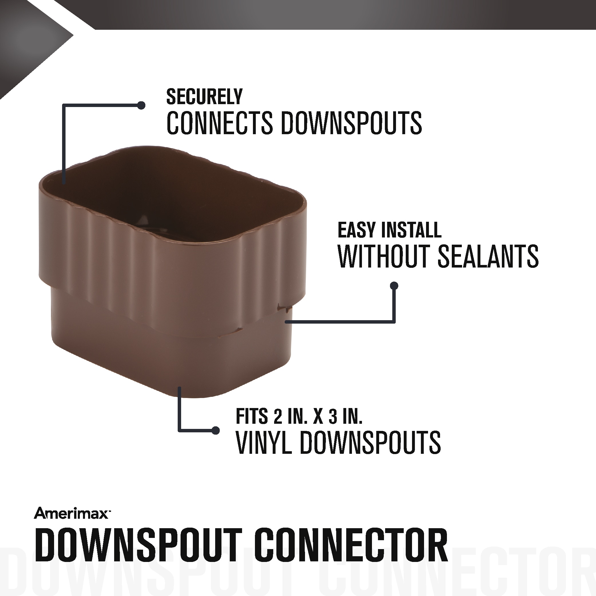 Amerimax M1623HP Downspout-Components - View #2