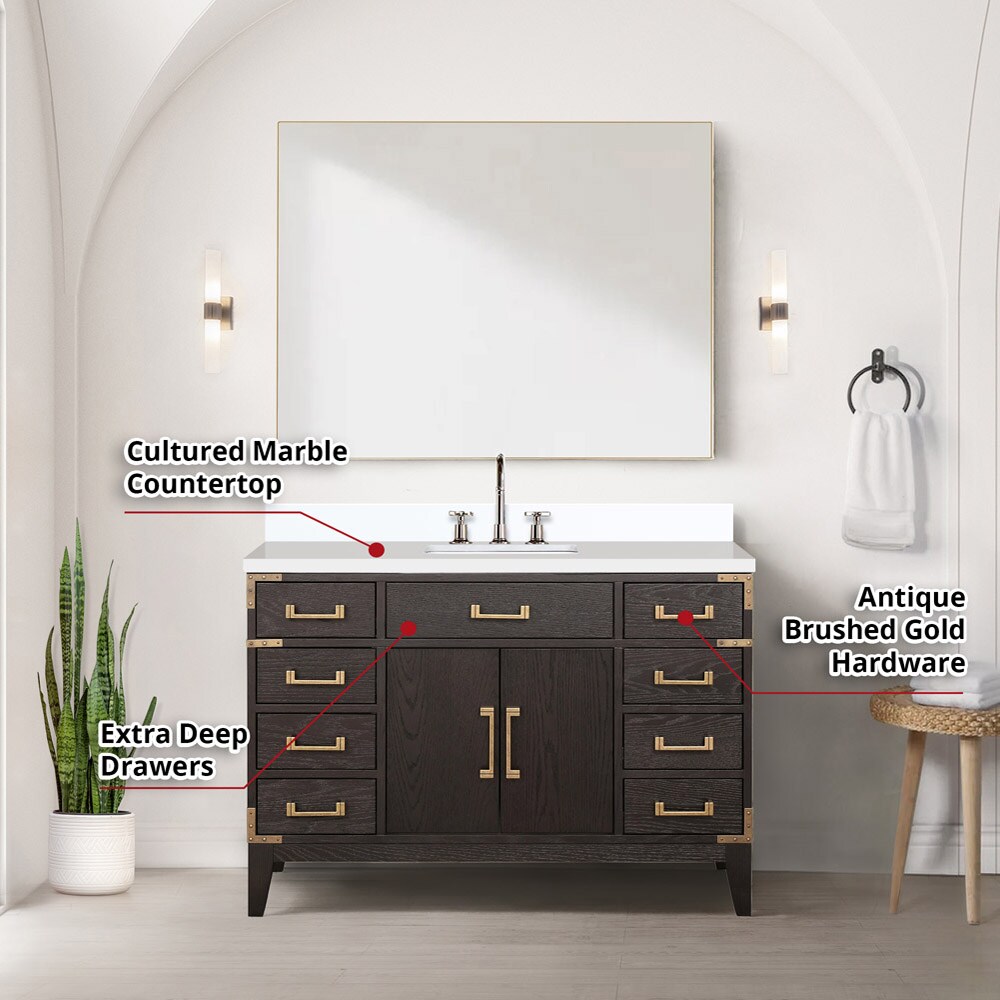 Lexora LVW48SK301 Bath-Vanity-Combo - View #7