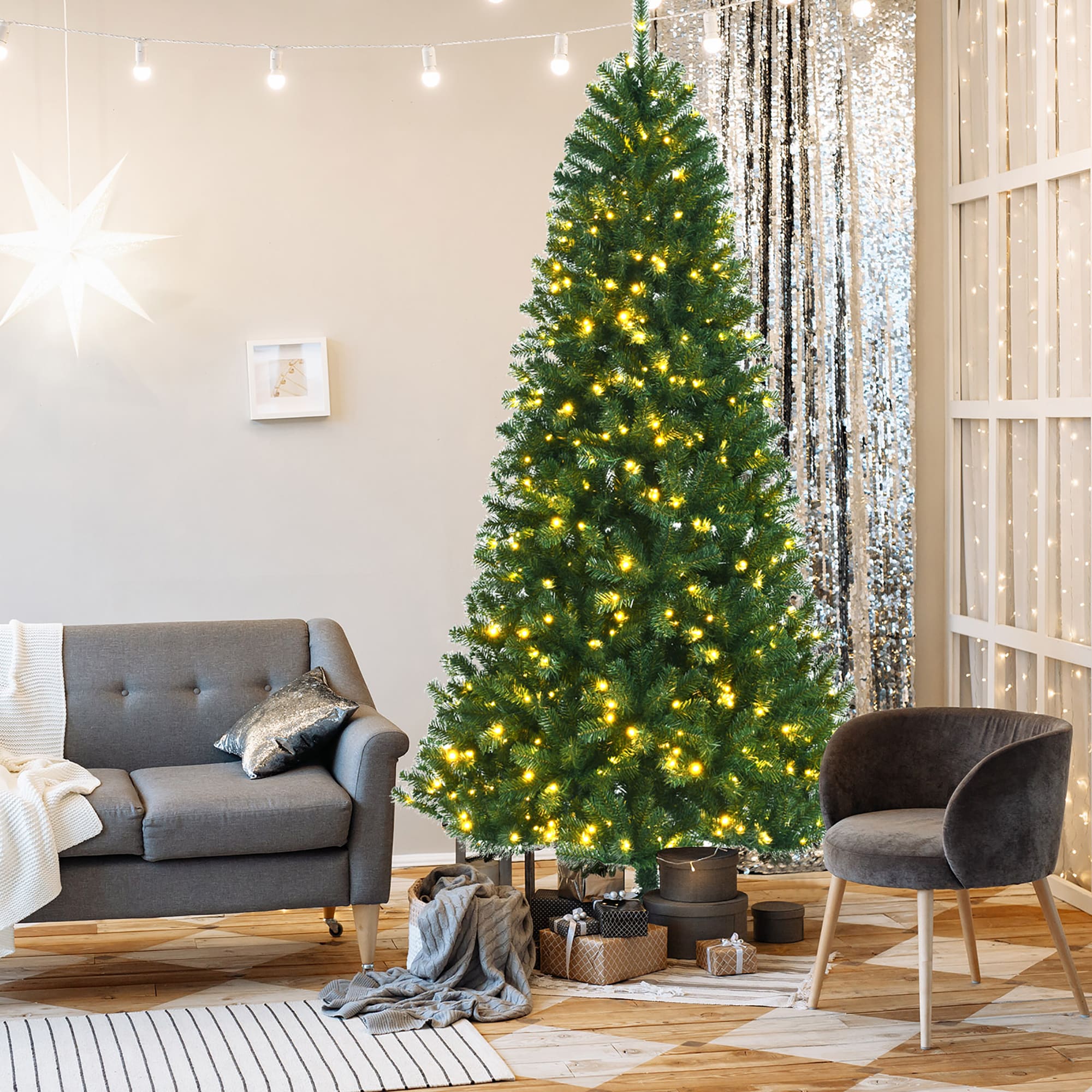 Costway CM23527US Artificial-Christmas-Trees - View #10