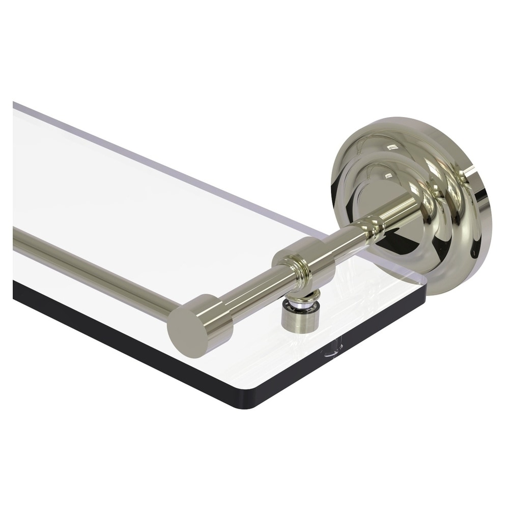 Allied Brass QN-1/22-GAL-PNI Bathroom-Shelves - View #2
