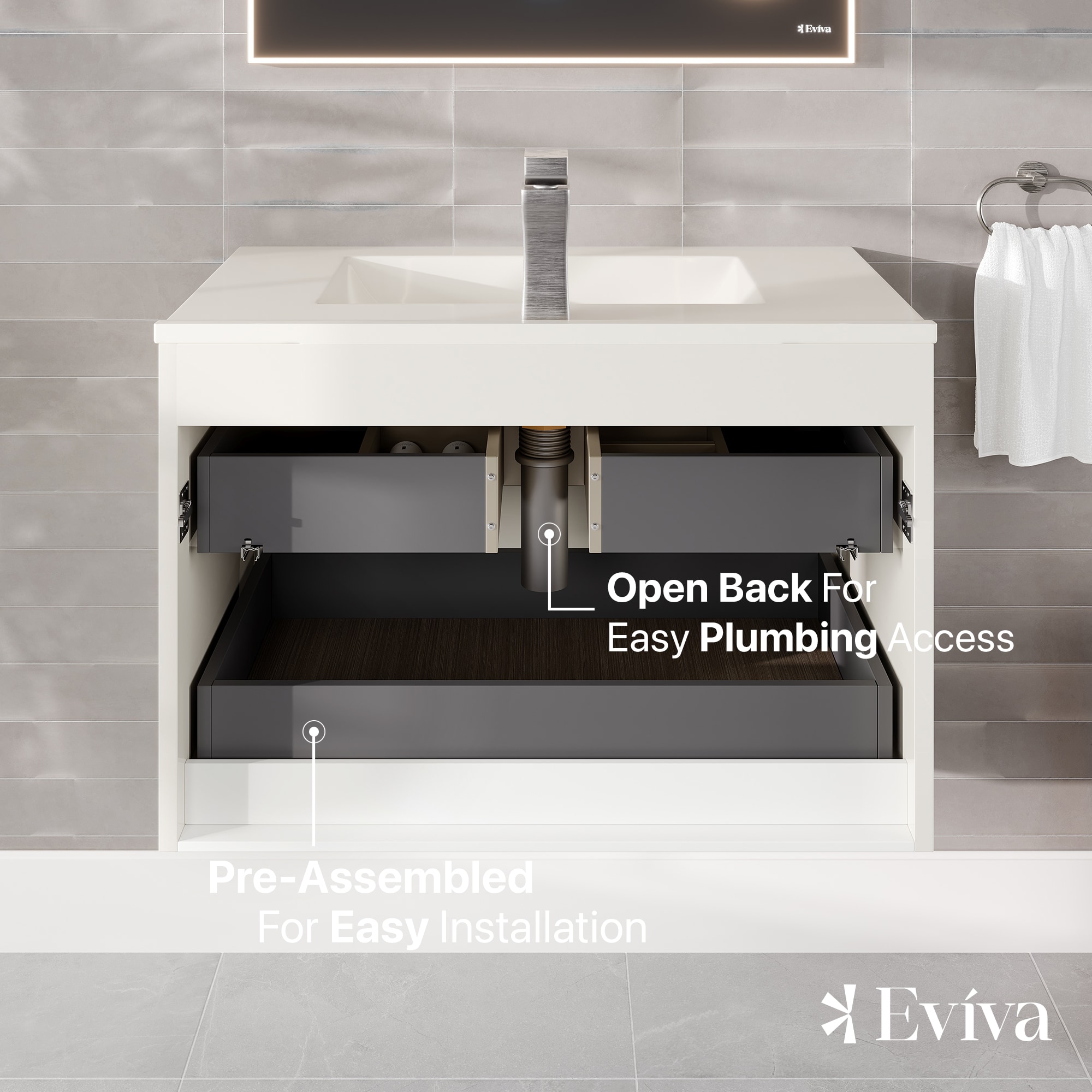 Eviva EVVN523-32WH Bath-Vanity-Combo - View #7