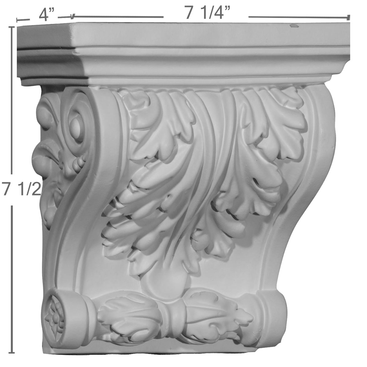 Ekena Millwork COR07X04X07TN corbels - View #2