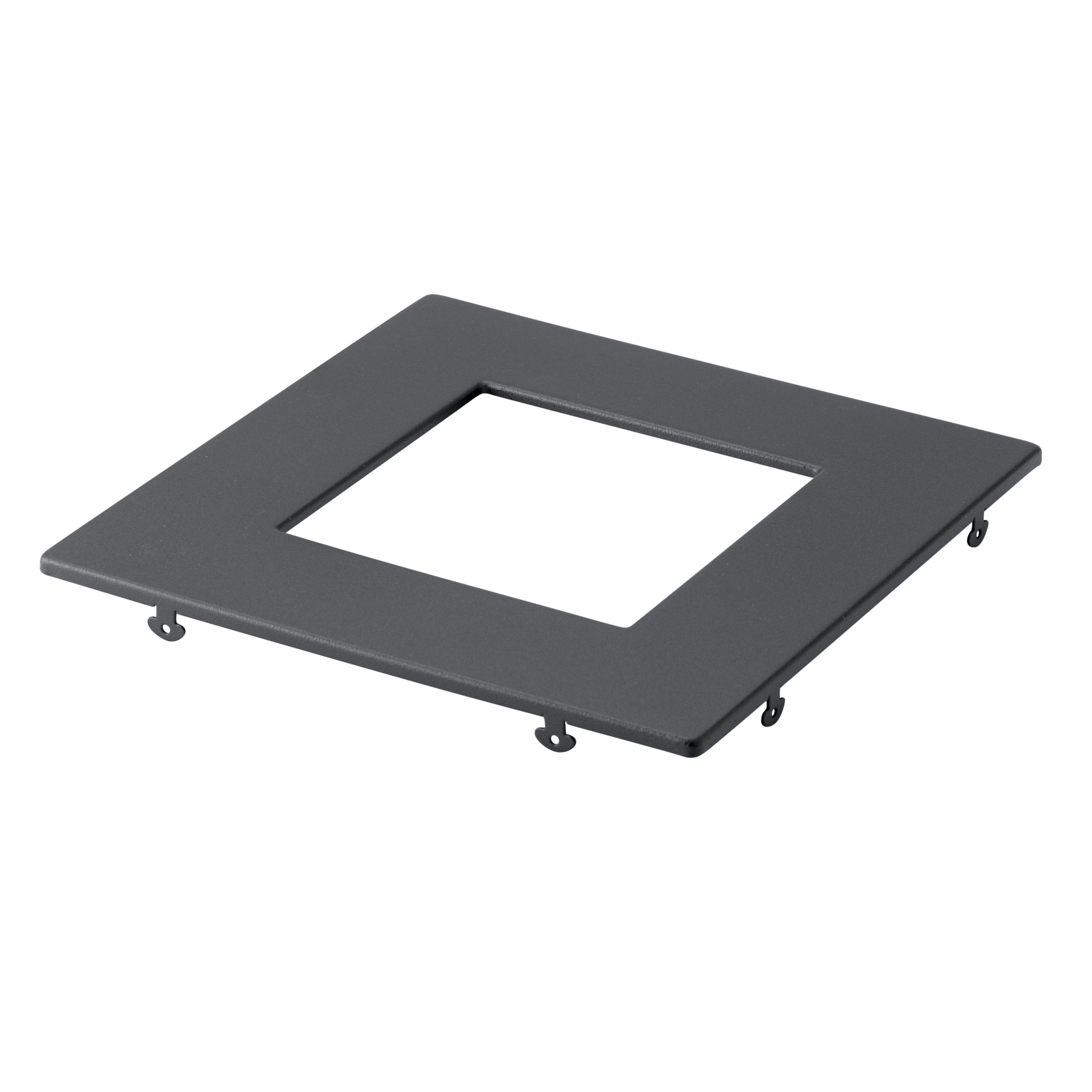 Kichler DLTSL06SBKT Direct-to-Ceiling 6-in Textured Black Baffle Recessed Light Trim