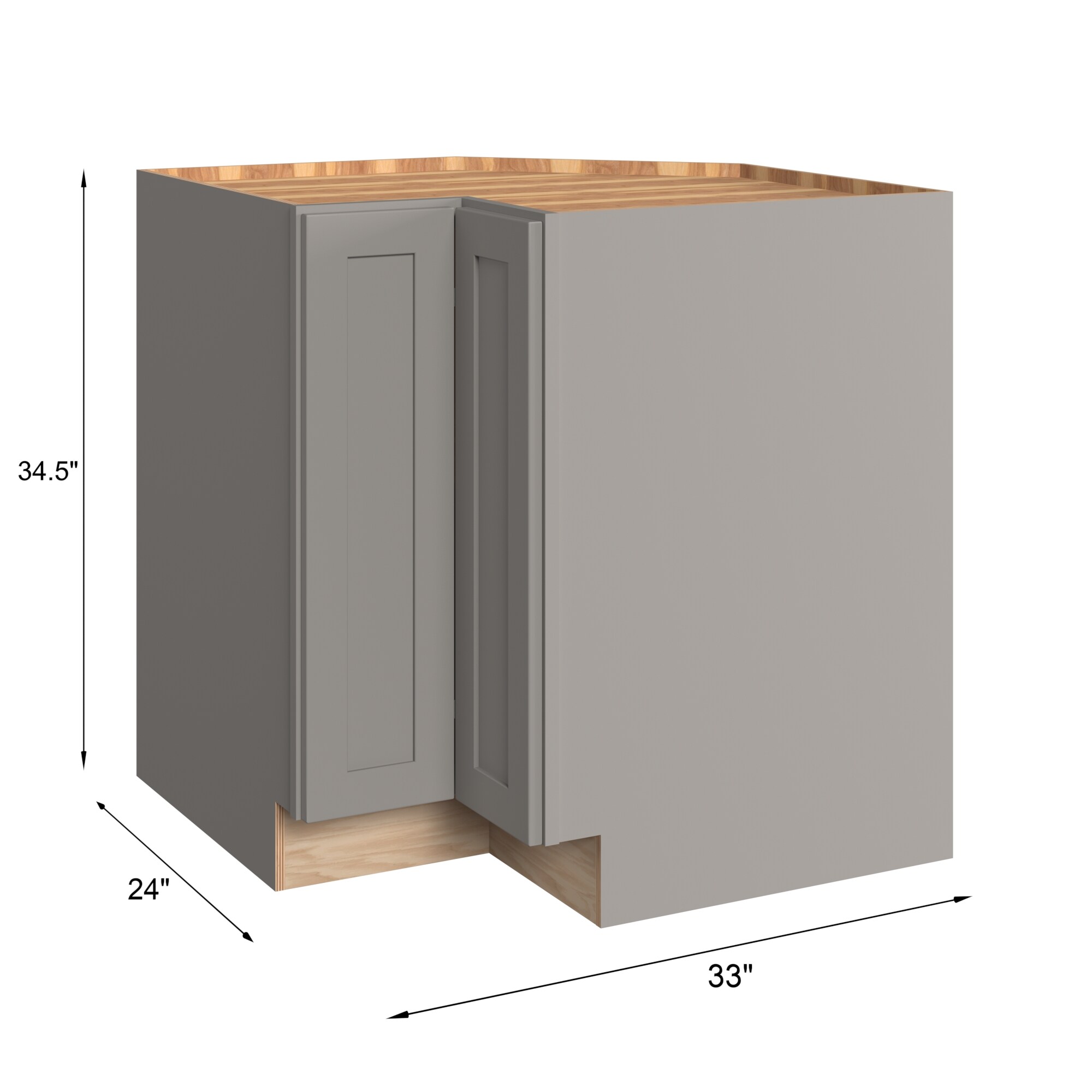 KraftMaid Momentum EZR33LG81 Cabinets-Kitchen - View #3