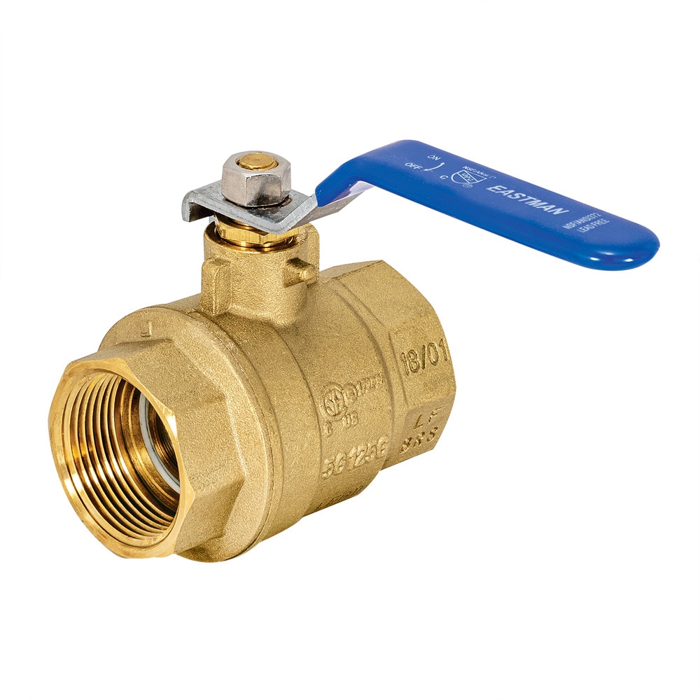 EASTMAN 1-1/4-in Iron PiPE Size Brass Ball Valve 20051LF at Lowes.com