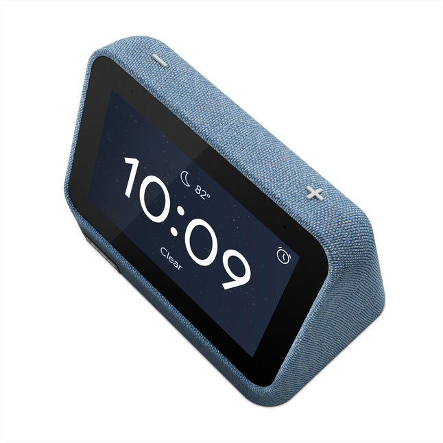 Lenovo Lenovo Smart Clock 2 – Abyss Blue in the Smart Speakers &  Displays department at 