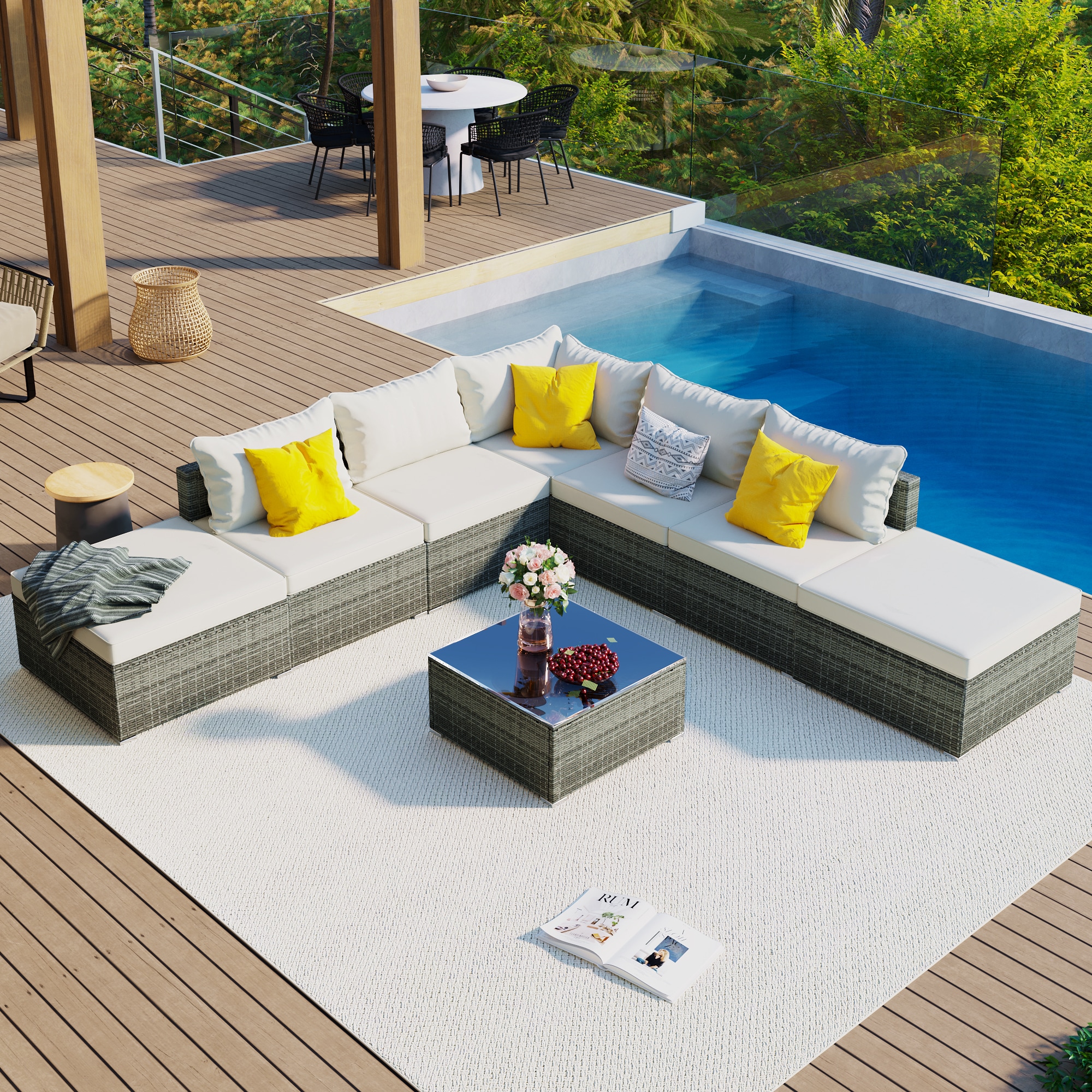 ModernLuxe L-FG201217AAA Patio-Sofas-Daybeds - View #2