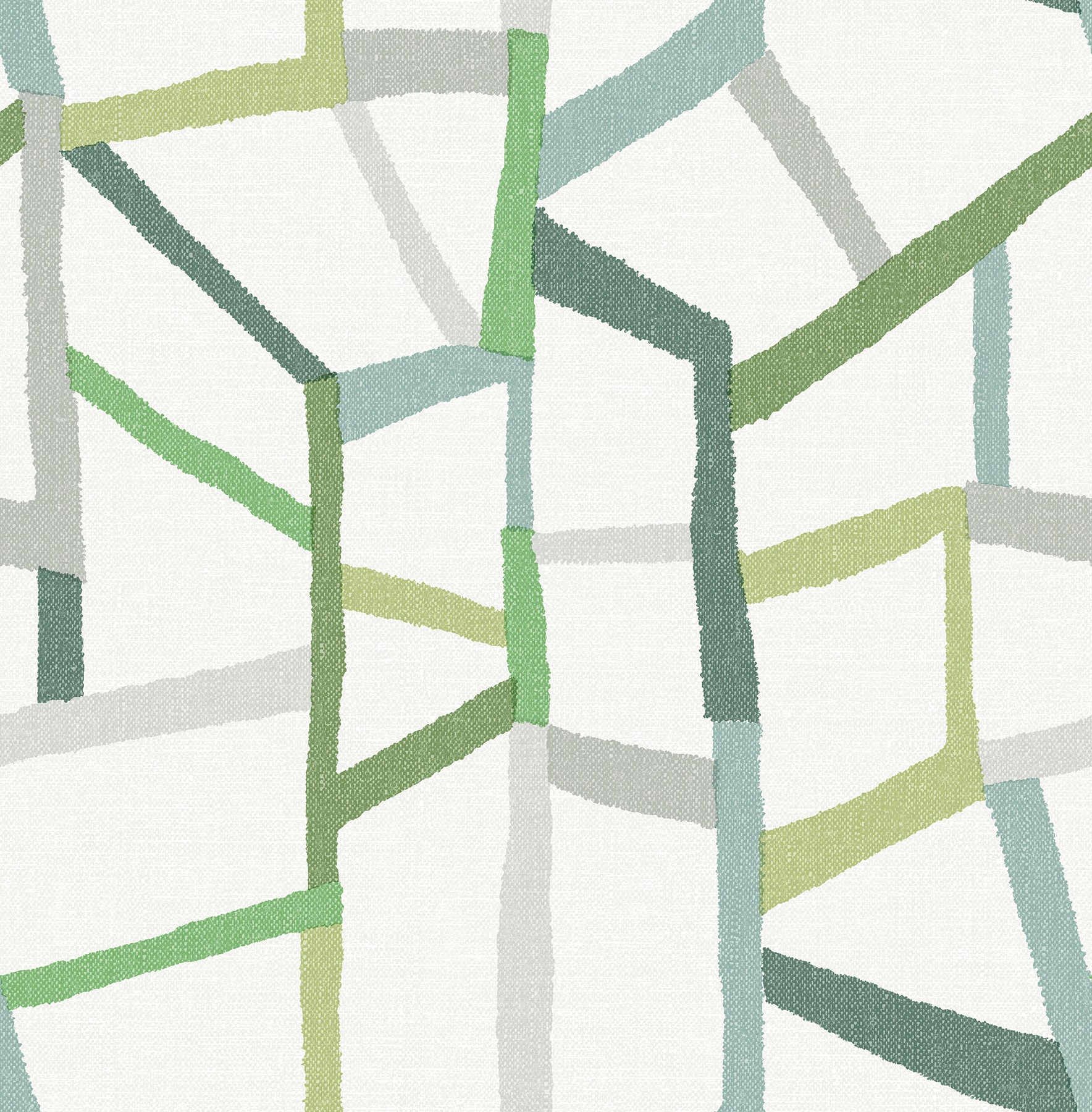 A-Street Prints 2903-25847 BlueBell 56.4-Sq. Feet Green Non-woven Abstract Unpasted Wallpaper