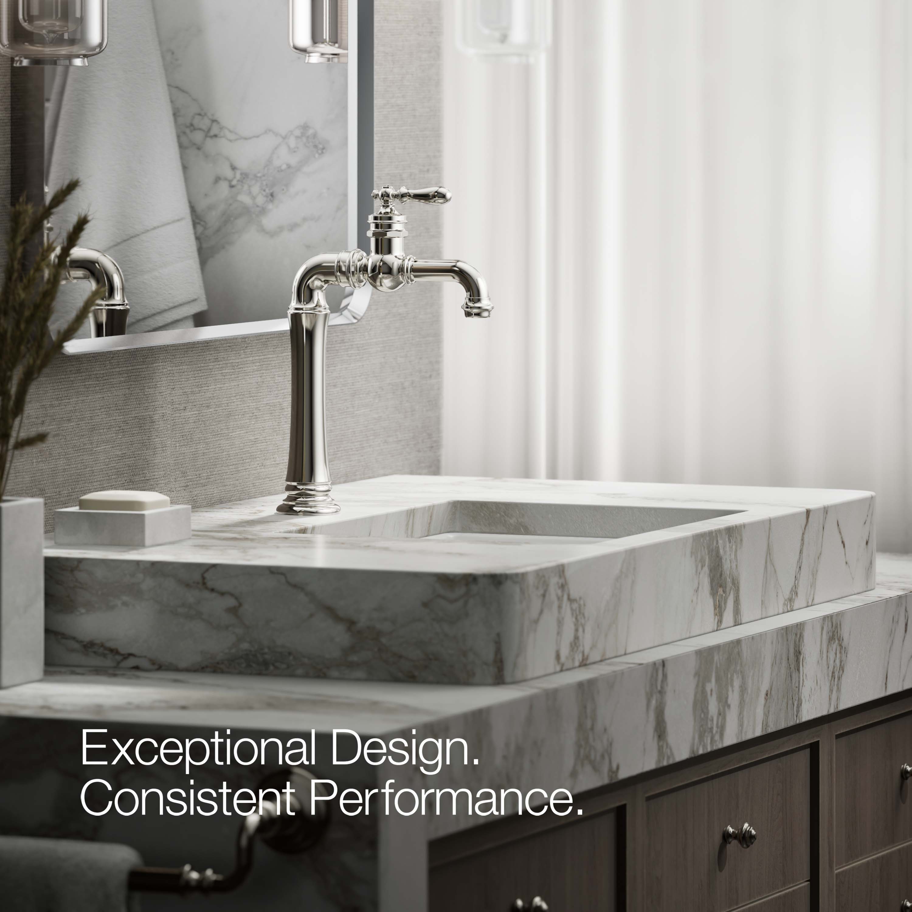 KOHLER 72763-9M-SN Lavatory-Faucets - View #3