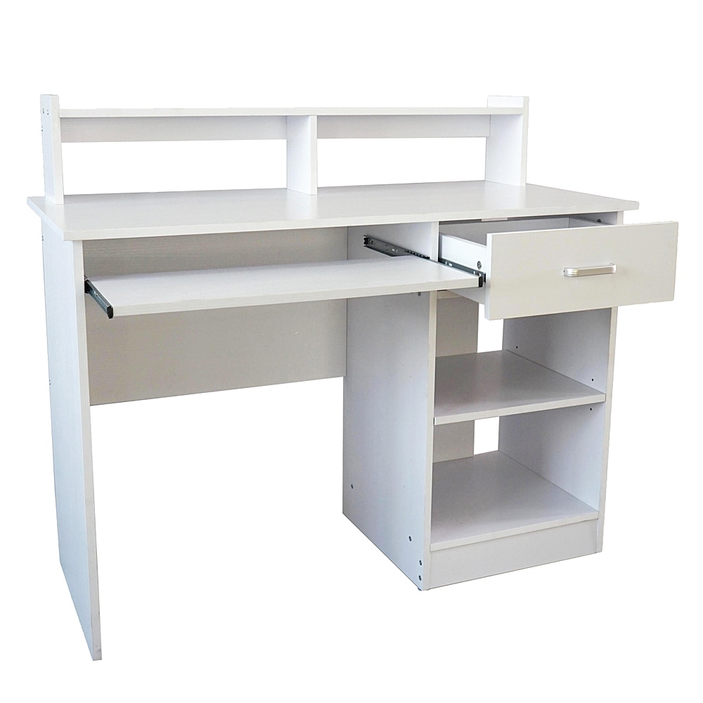 Lowes computer desk with keyboard tray discount